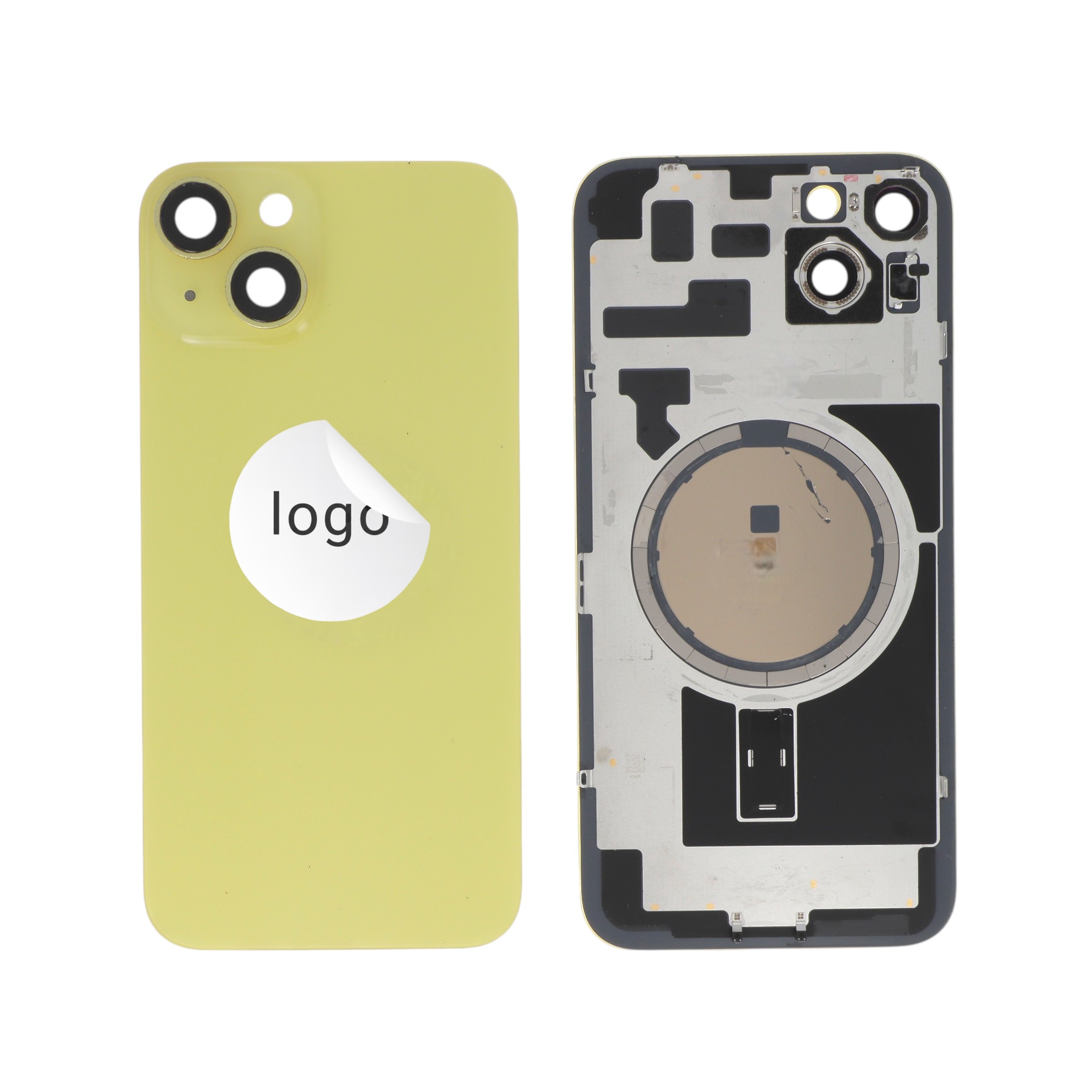 Capac spate Yellow iPhone 14 Plus, Pulled Grade B