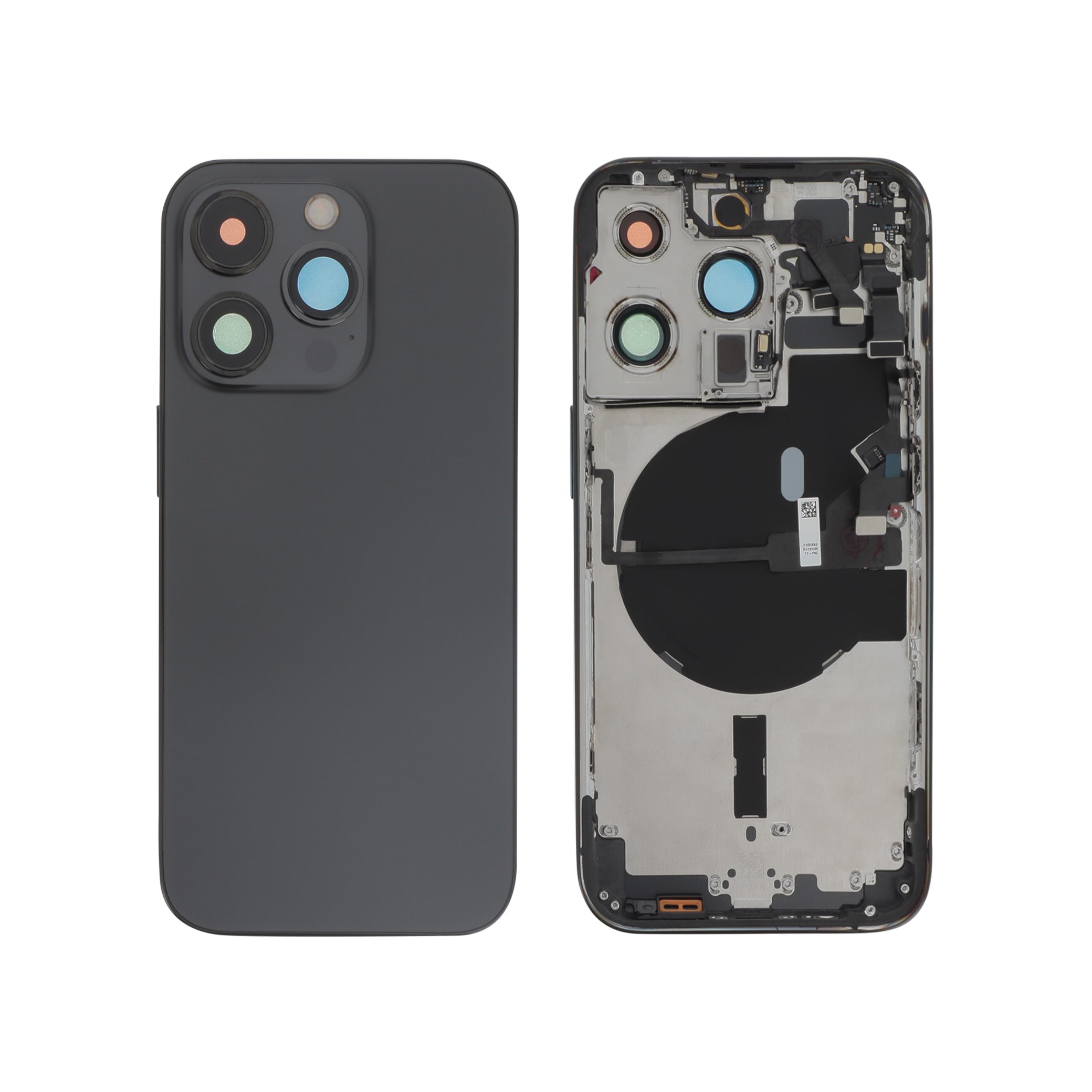 Carcasă completă Full cu MagSafe fara logo iPhone 14 Pro Space Black Compatibil