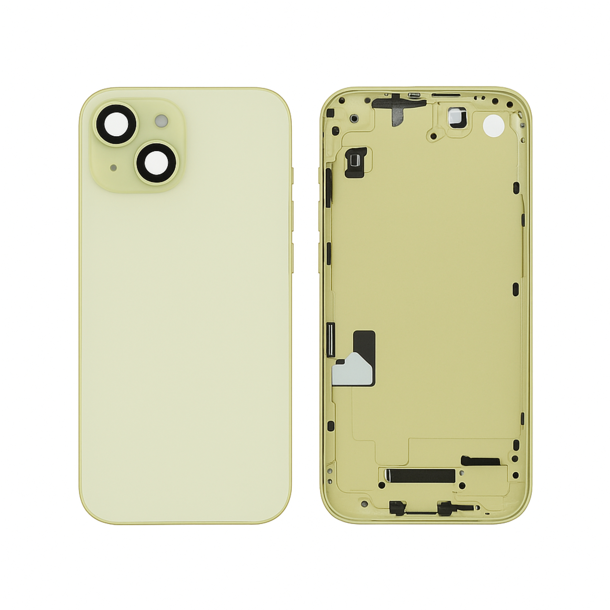 Midframe iPhone 15 Yellow Compatibil