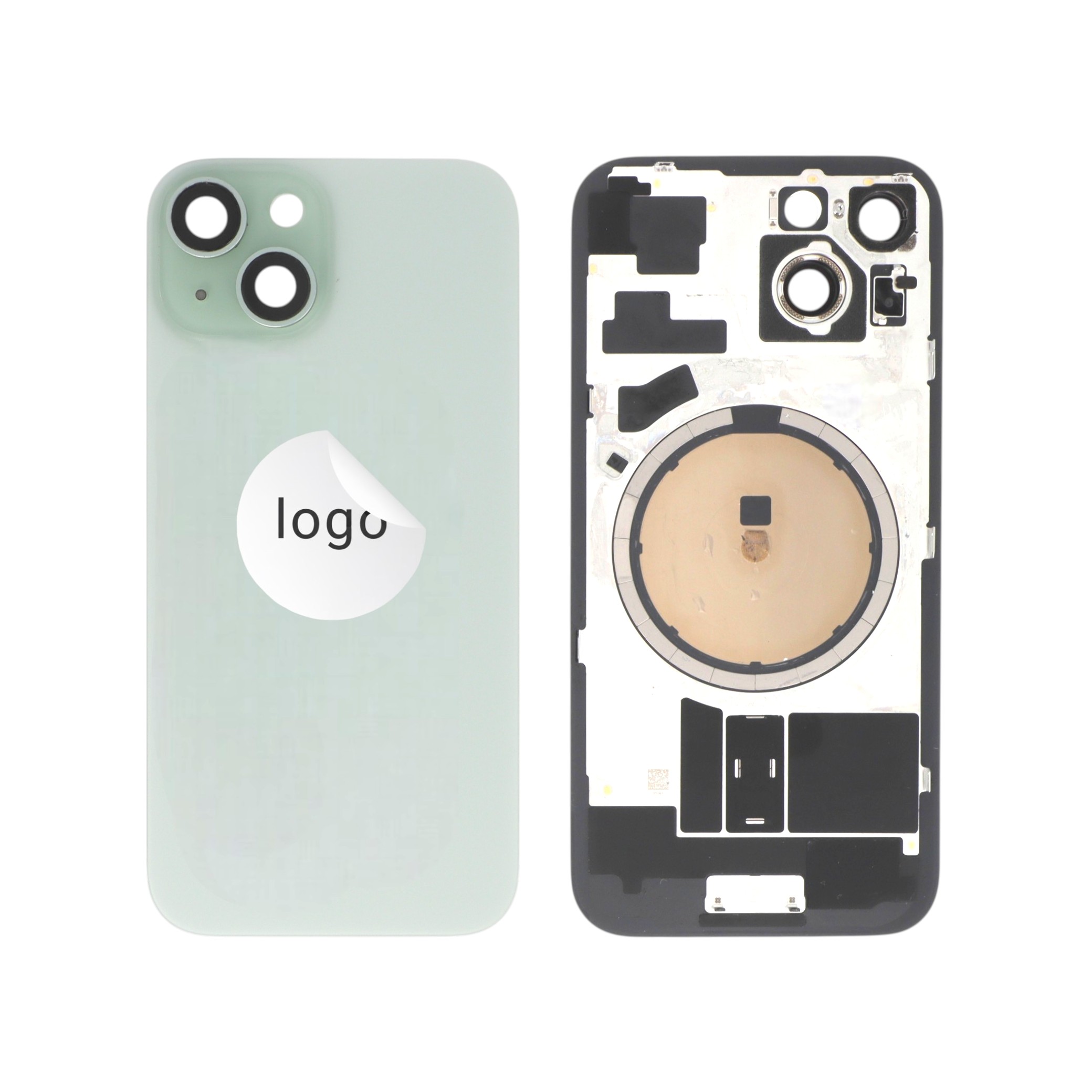Capac spate Green iPhone 15 OEM Pulled Grade C