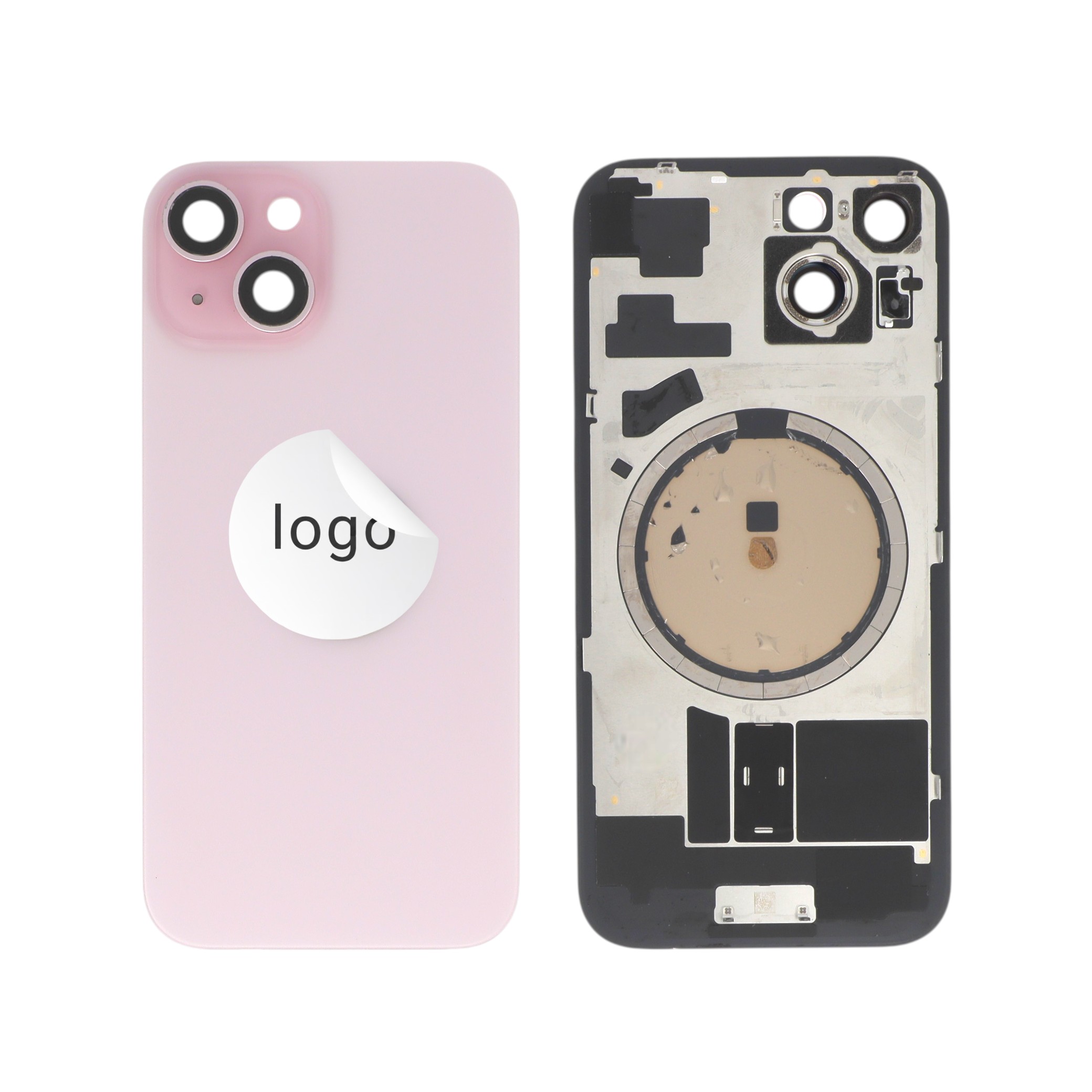 Capac spate Pink iPhone 15 OEM Pulled Grade C