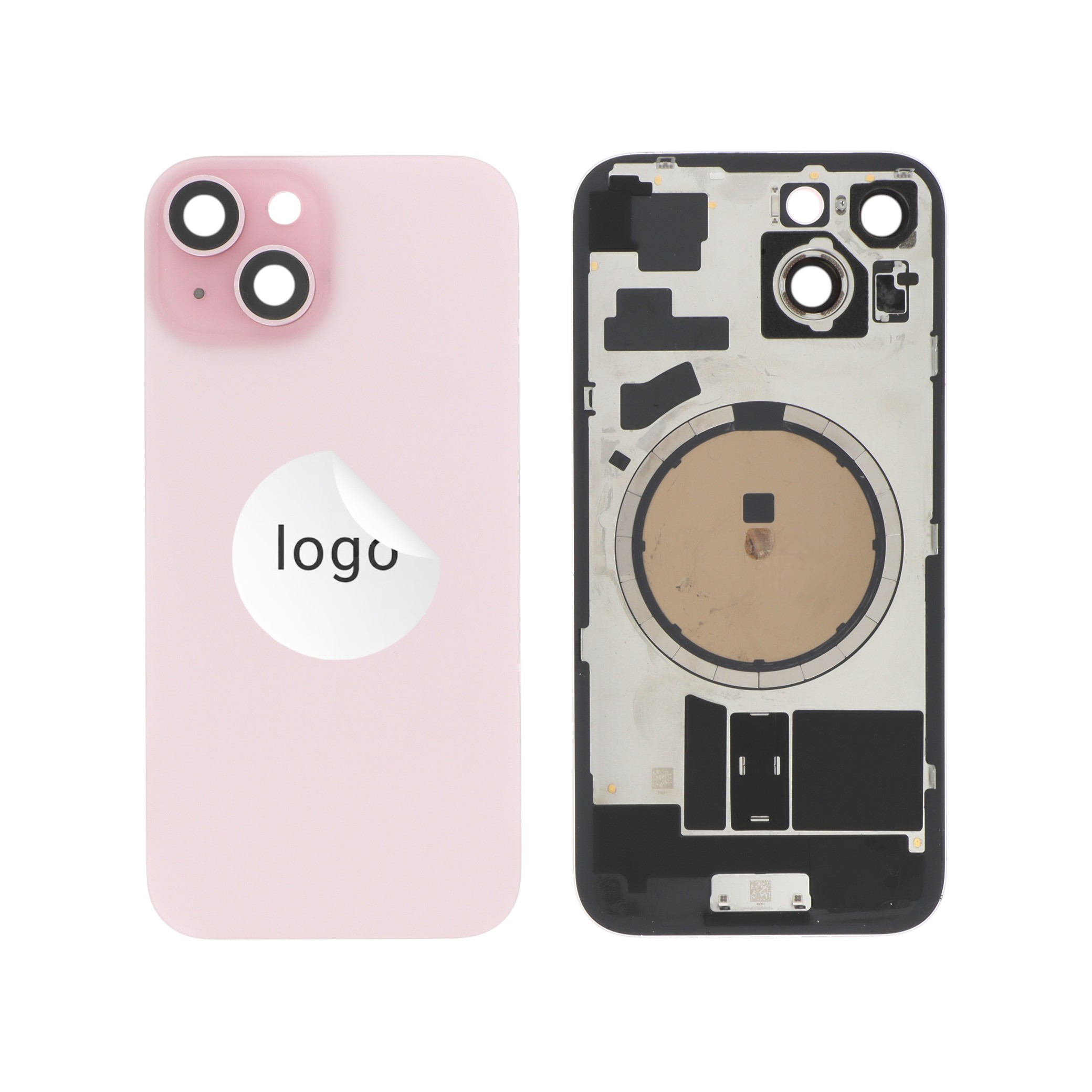 Capac spate Pink iPhone 15 OEM Pulled Grade A