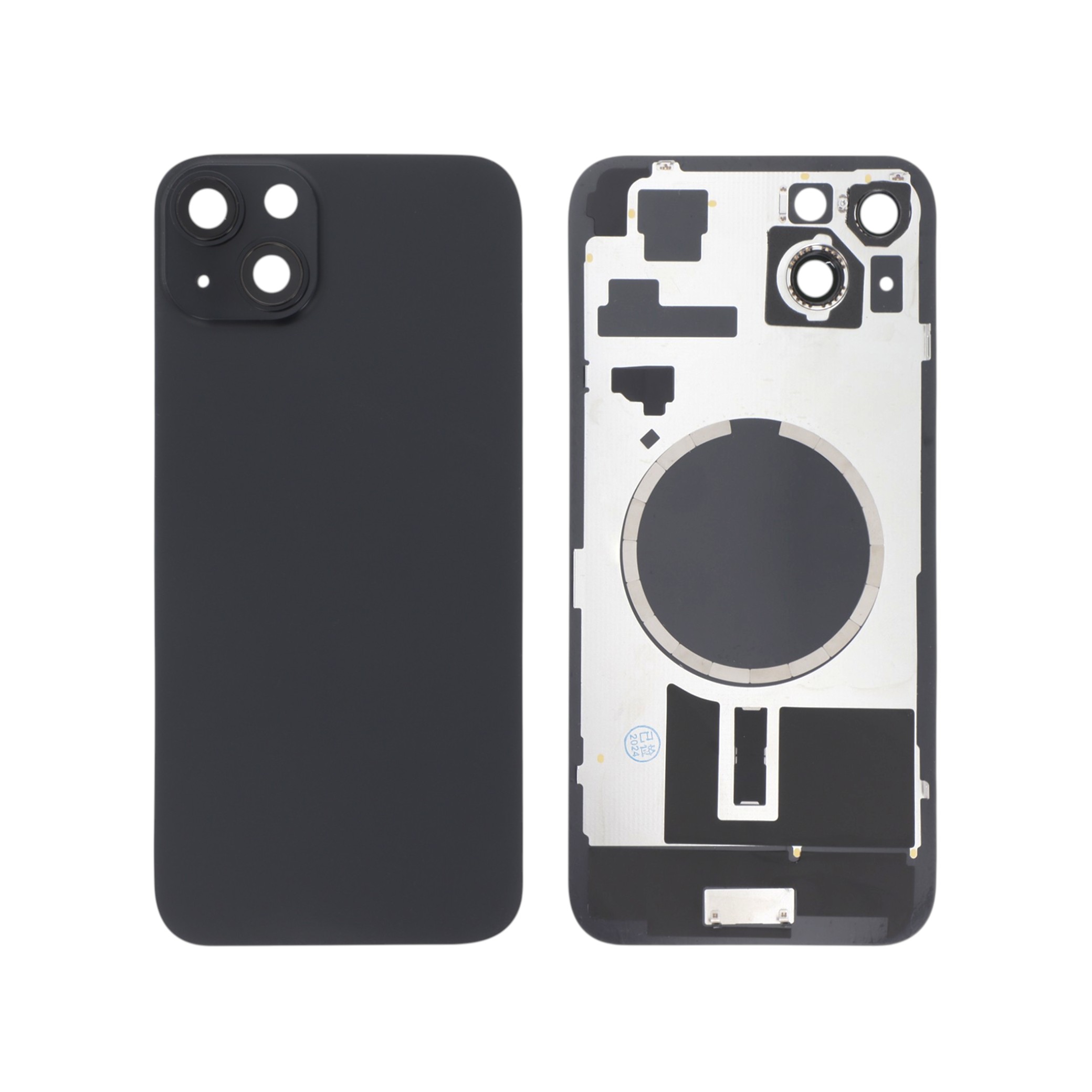 Capac spate iPhone 15 Plus Black cu MagSafe fara logo