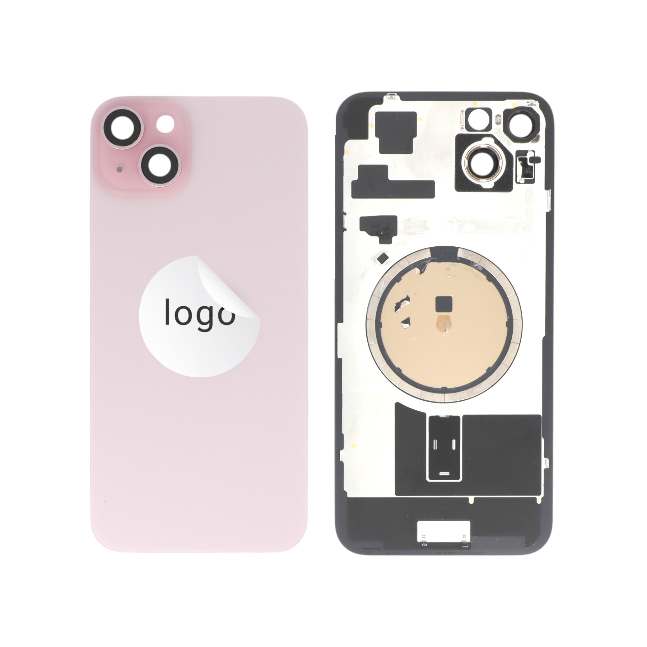 Capac spate Pink iPhone 15 Plus OEM Pulled Grade B