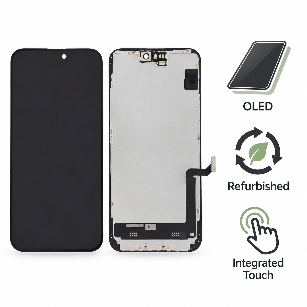 Display OLED original Recondiționat iPhone 15 Plus