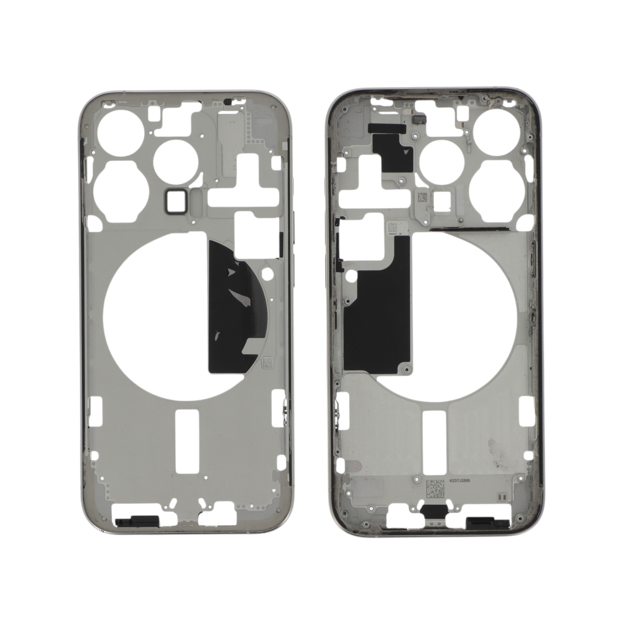 Midframe Natural Titanium iPhone 15 Pro OEM Pulled Grad C