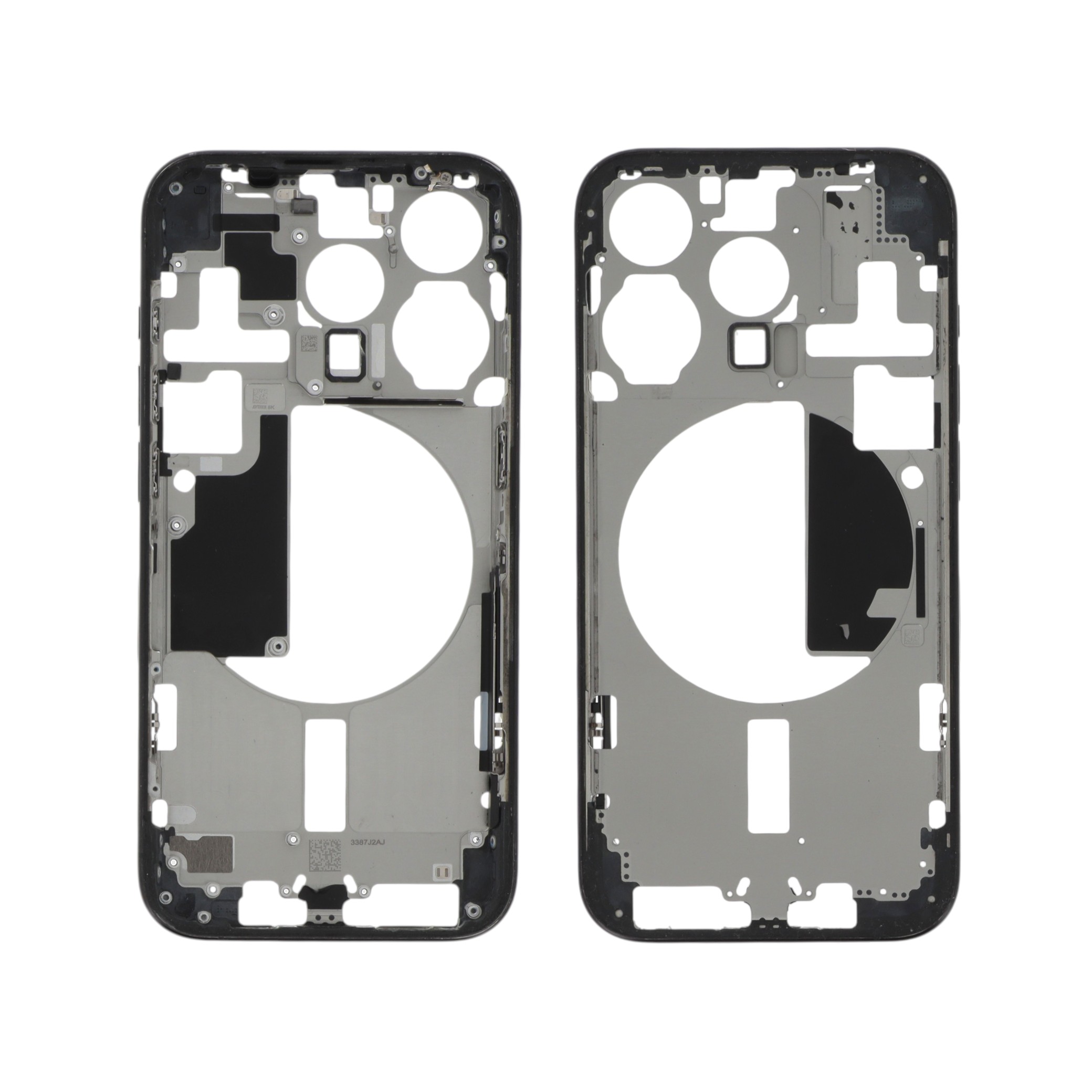Midframe Blue Titanium iPhone 15 Pro OEM Pulled Grad B