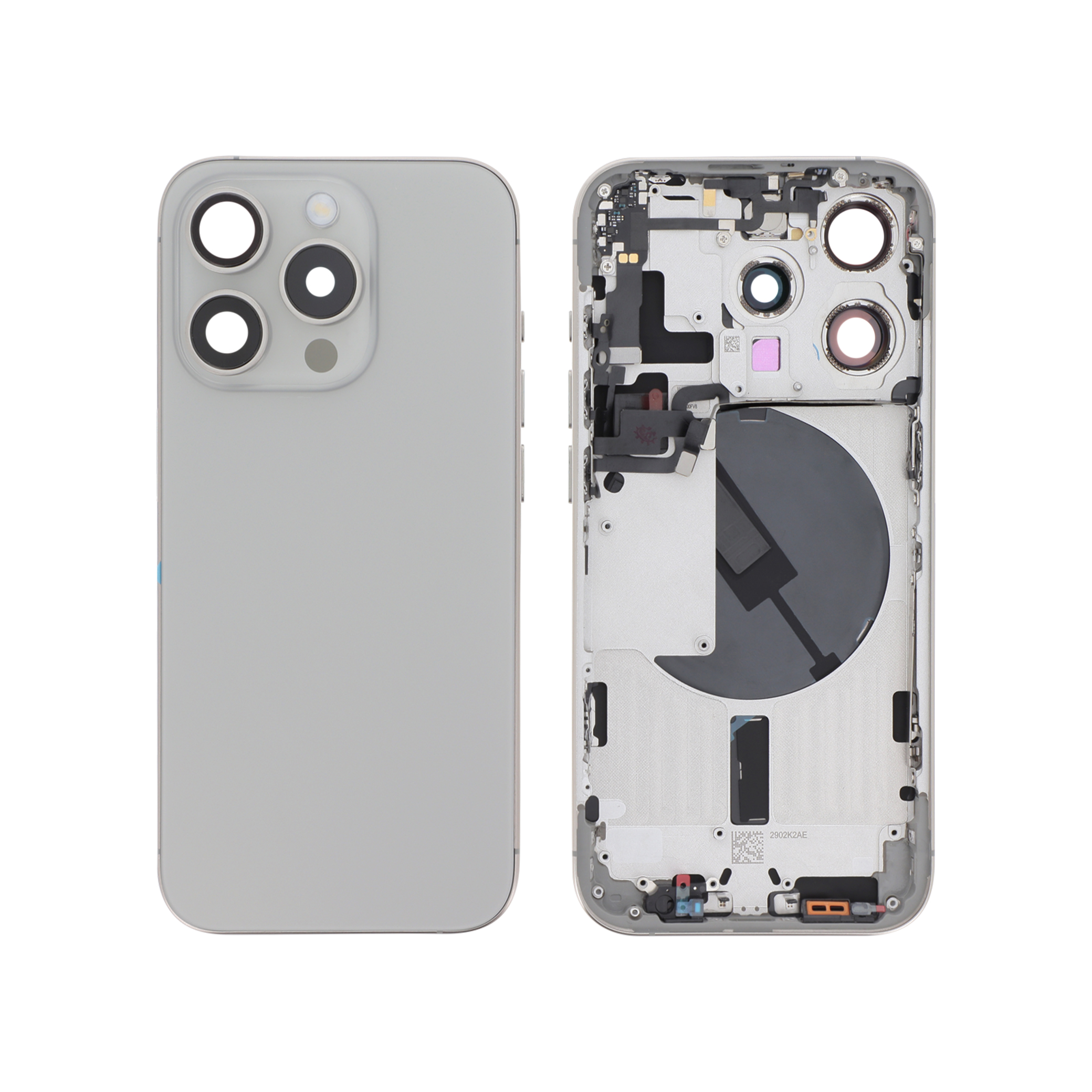 Midframe iPhone 15 Pro Natural Titanium Compatibil