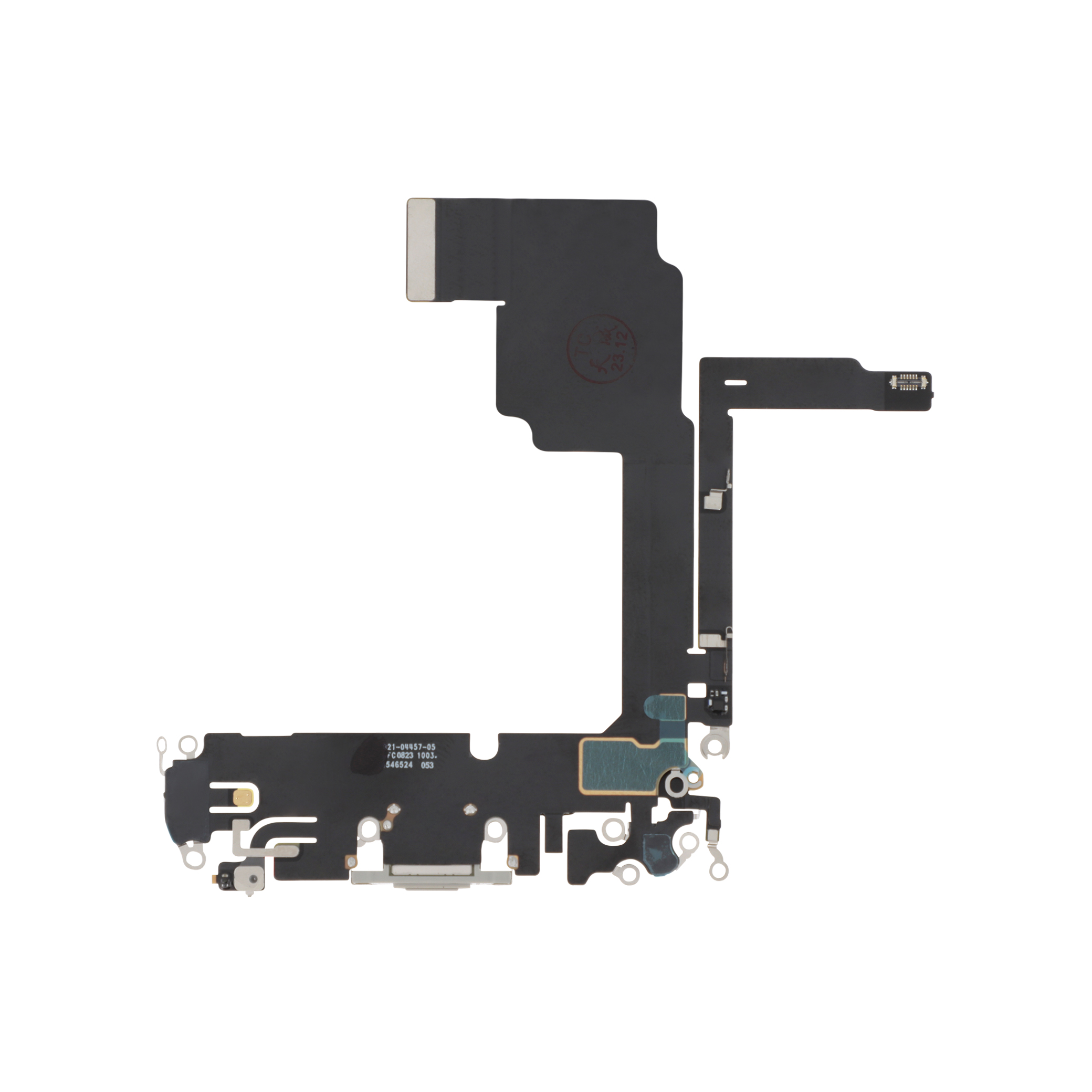 Charging Flex White Titanium iPhone 15 Pro, Reconditionat