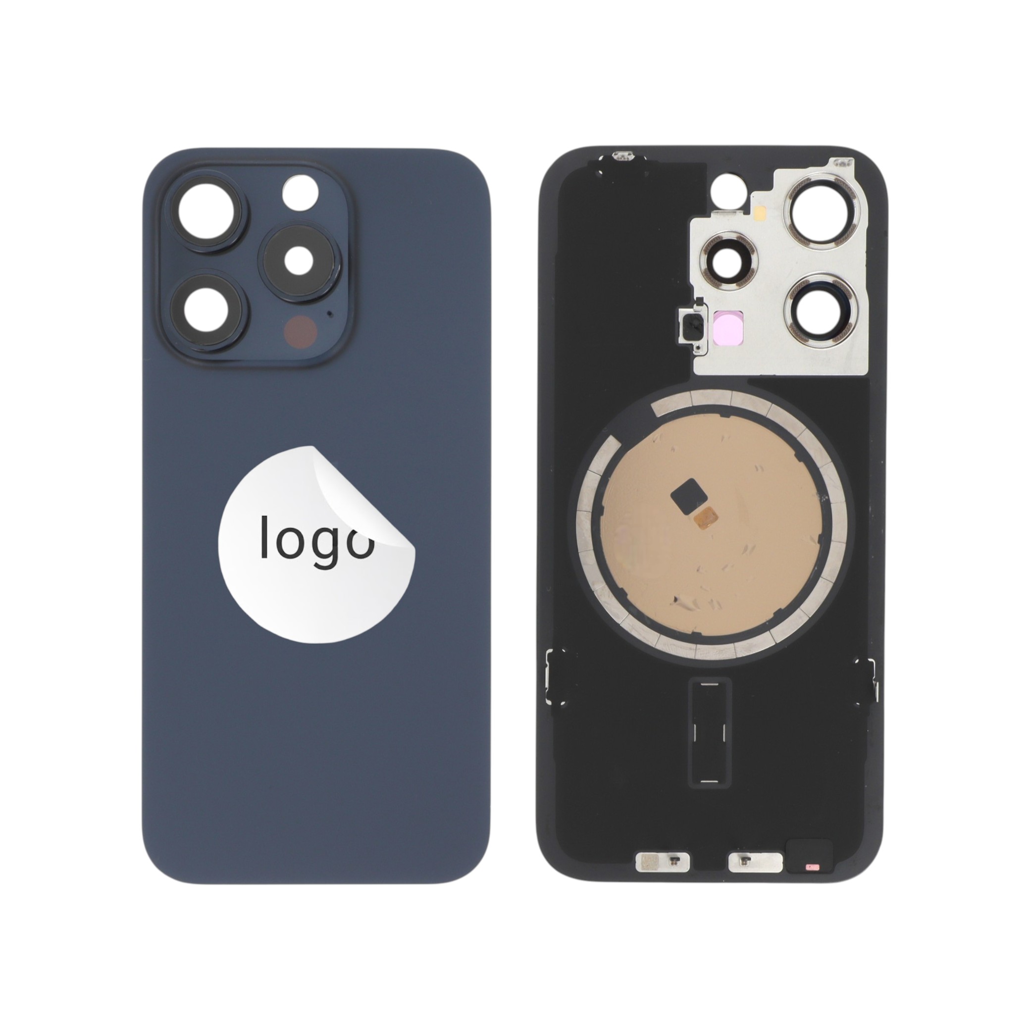 Capac spate Blue iPhone 15 Pro OEM Pulled Grade A