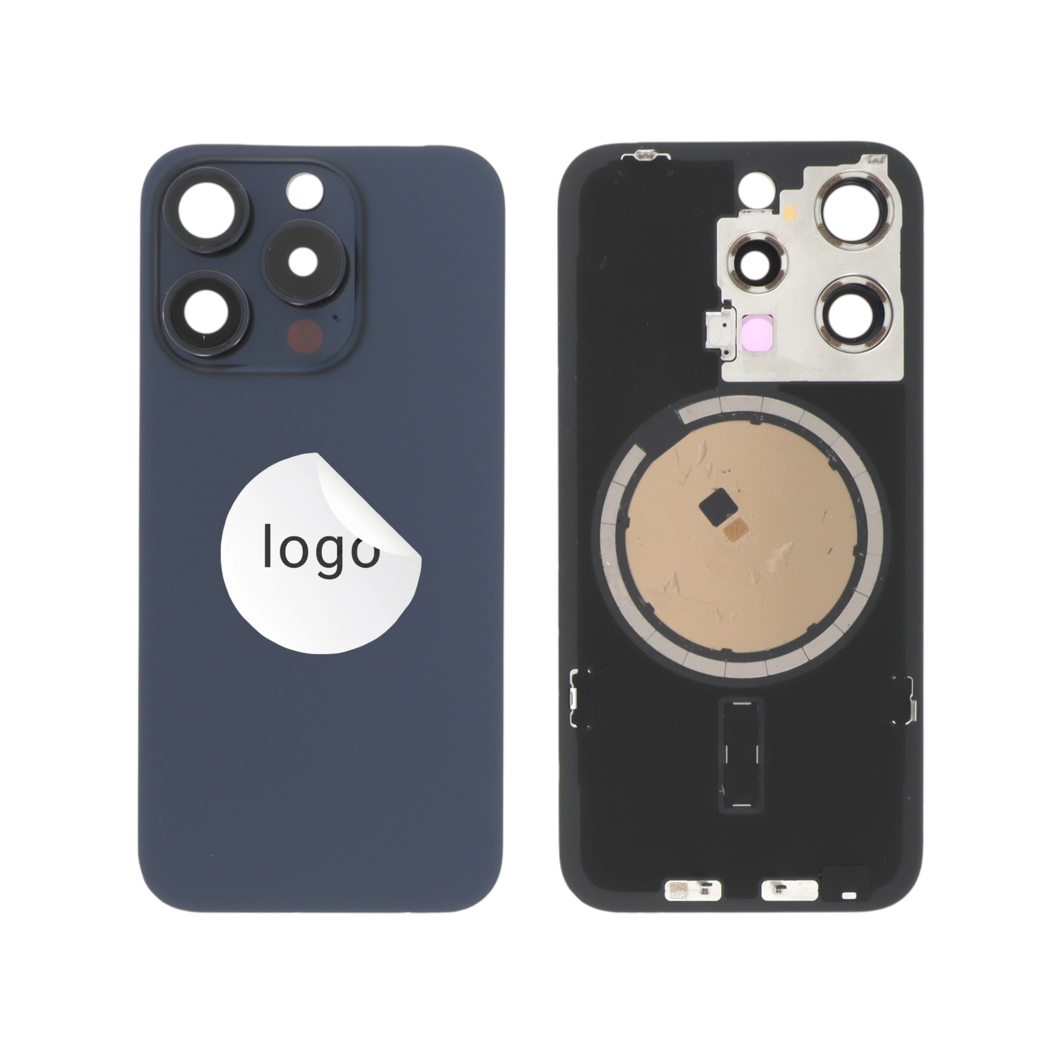 Capac spate Blue iPhone 15 Pro OEM Pulled Grade C