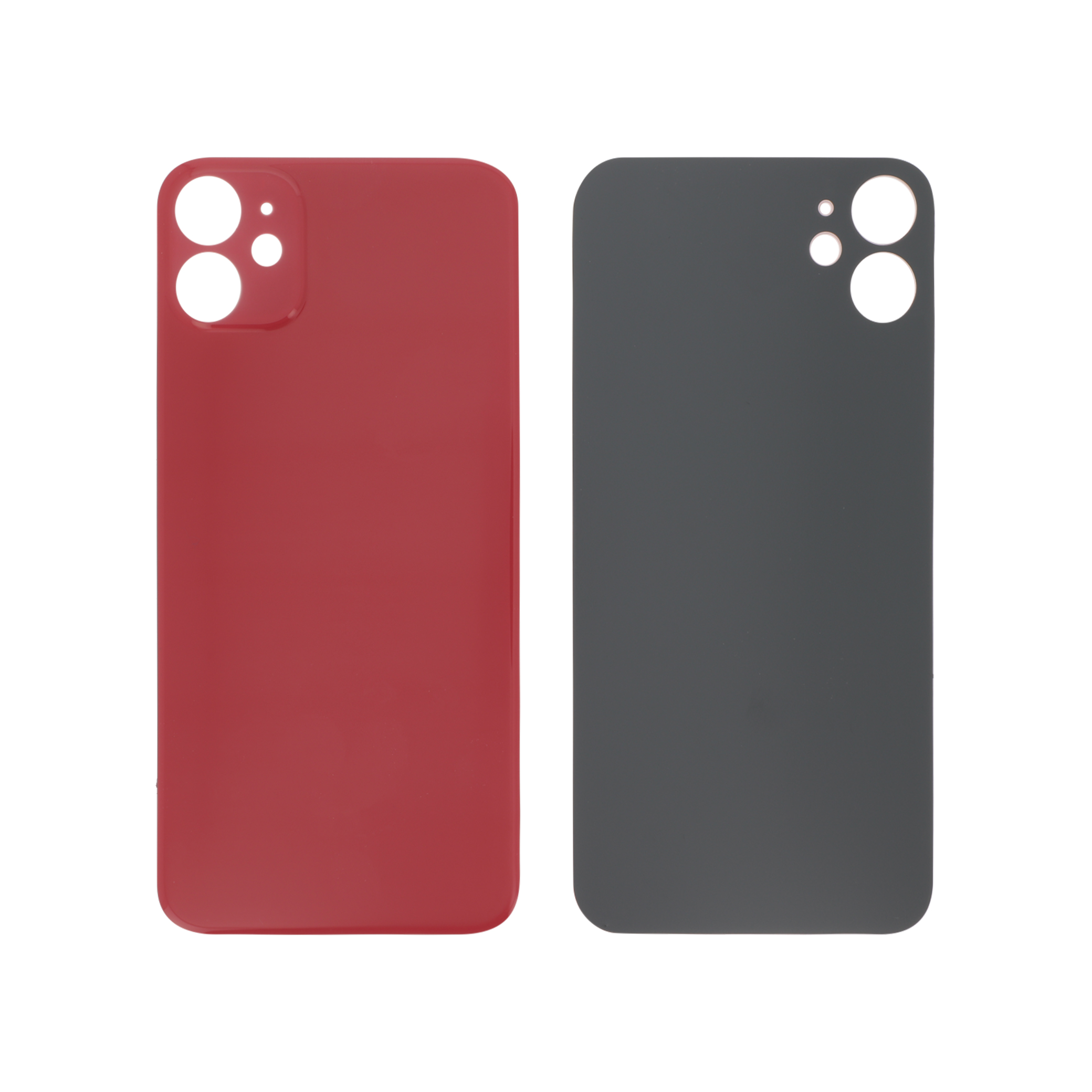 Capac spate Rosu iPhone 11 (Large Hole) fara logo