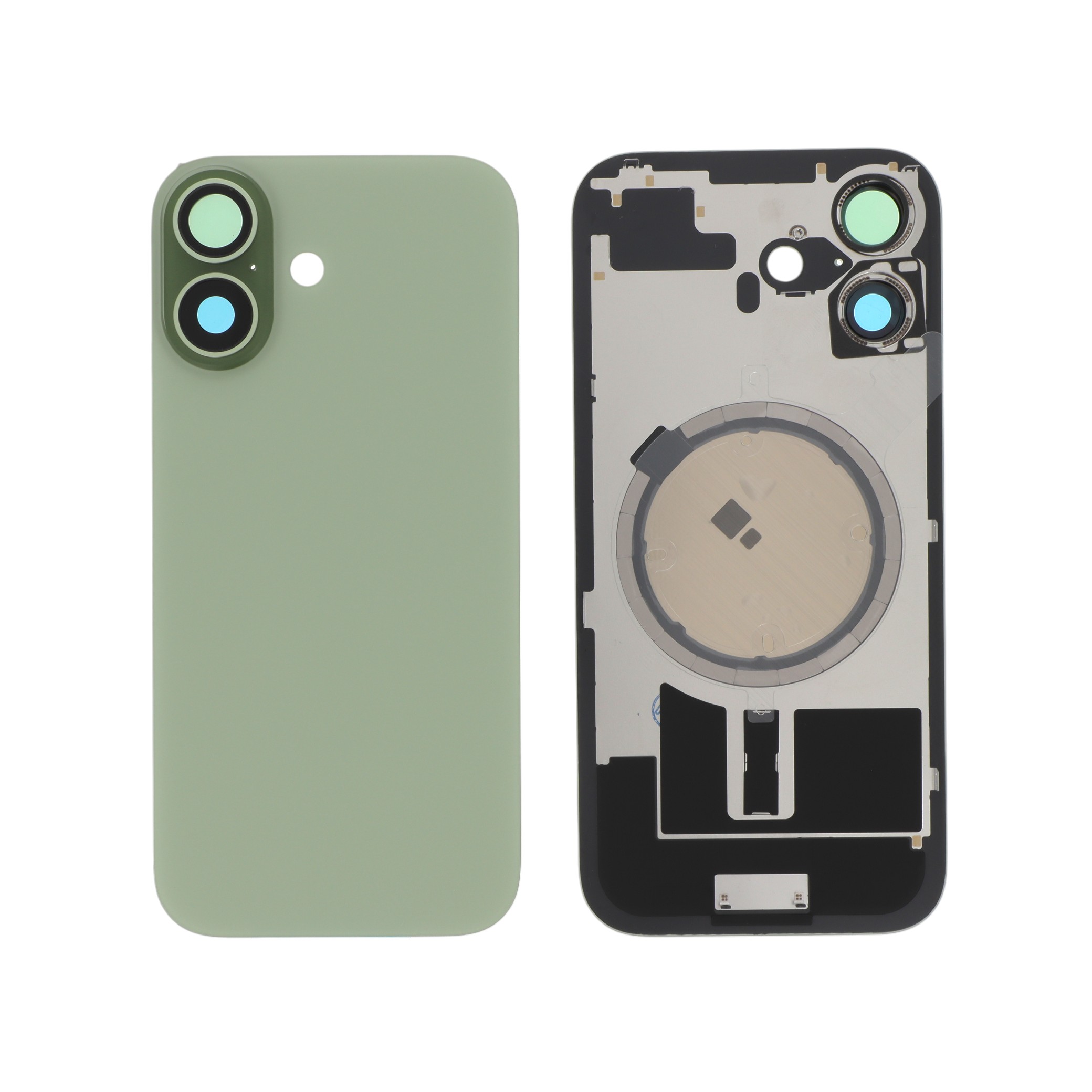 Capac spate Sage iPhone 17 fara logo