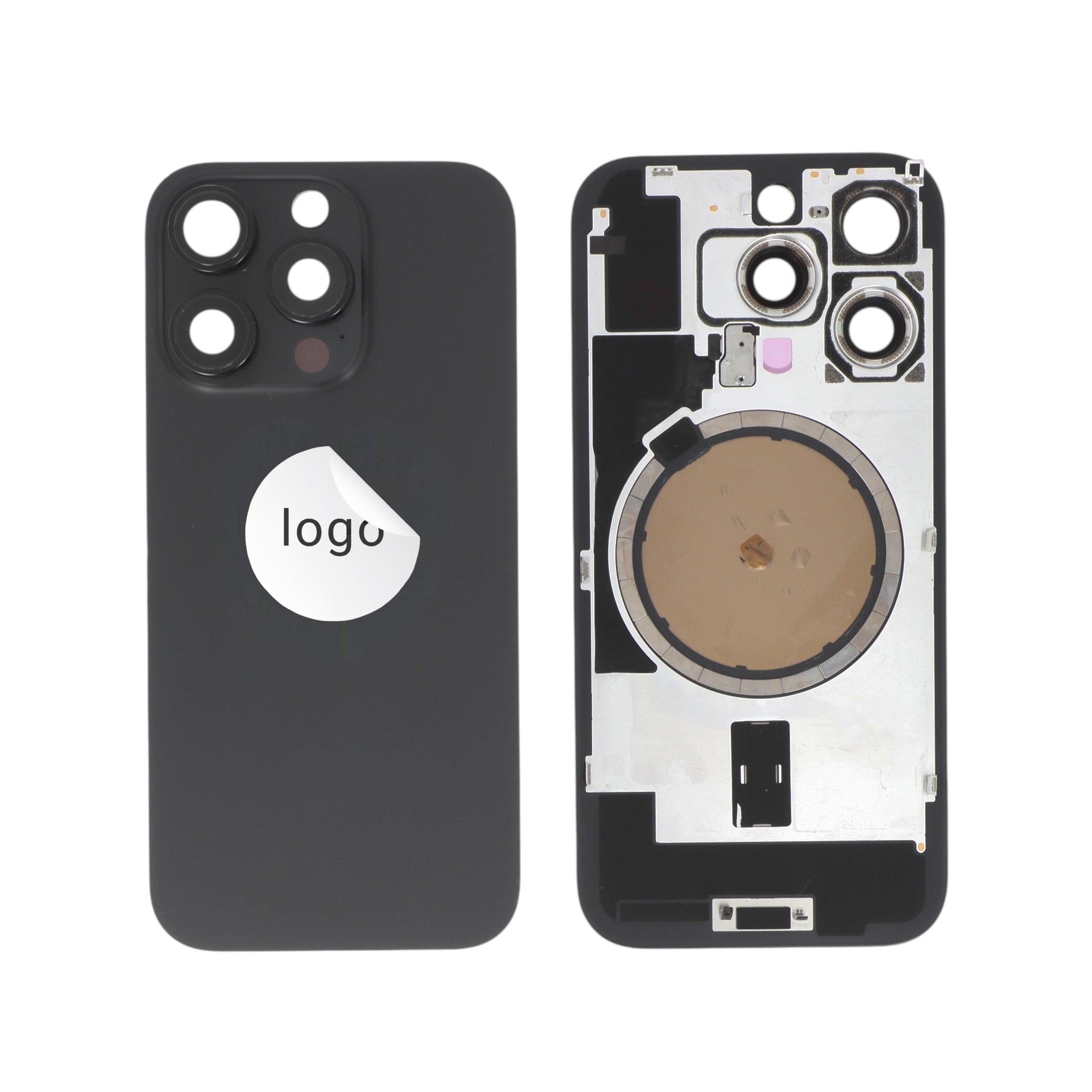 Capac spate Black Titanium iPhone 16 Pro OEM Pulled Grade C