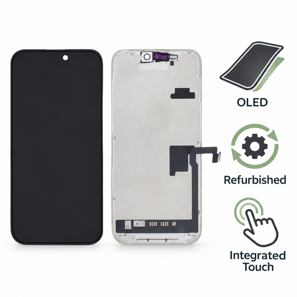Display OLED original Recondiționat iPhone 16 Pro