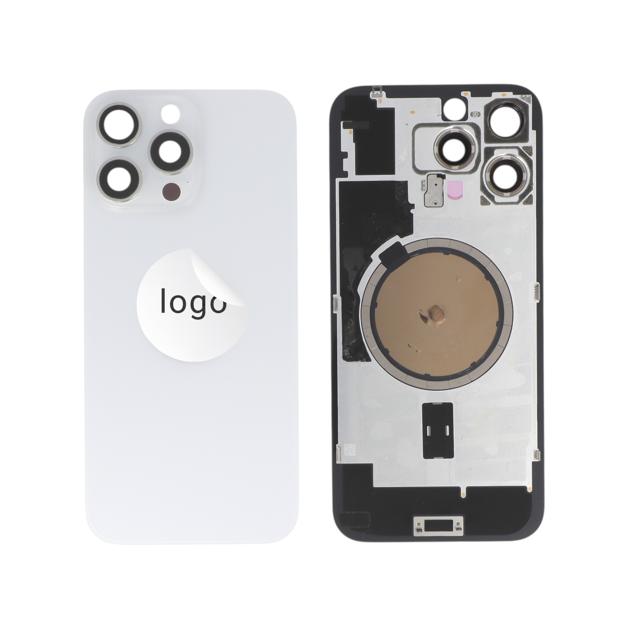Capac spate White Titanium iPhone 16 Pro Max OEM Pulled Grade B