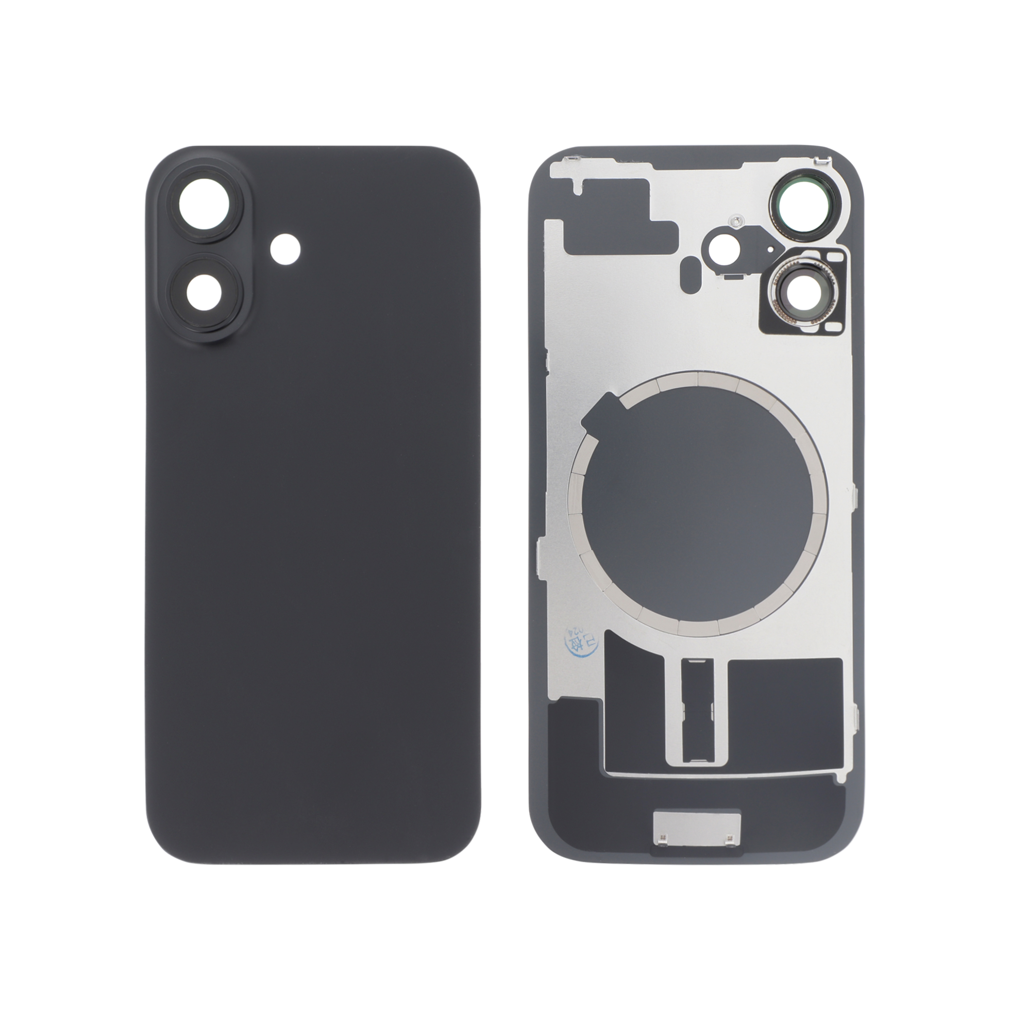 Capac spate iPhone 16 Black cu MagSafe fara logo
