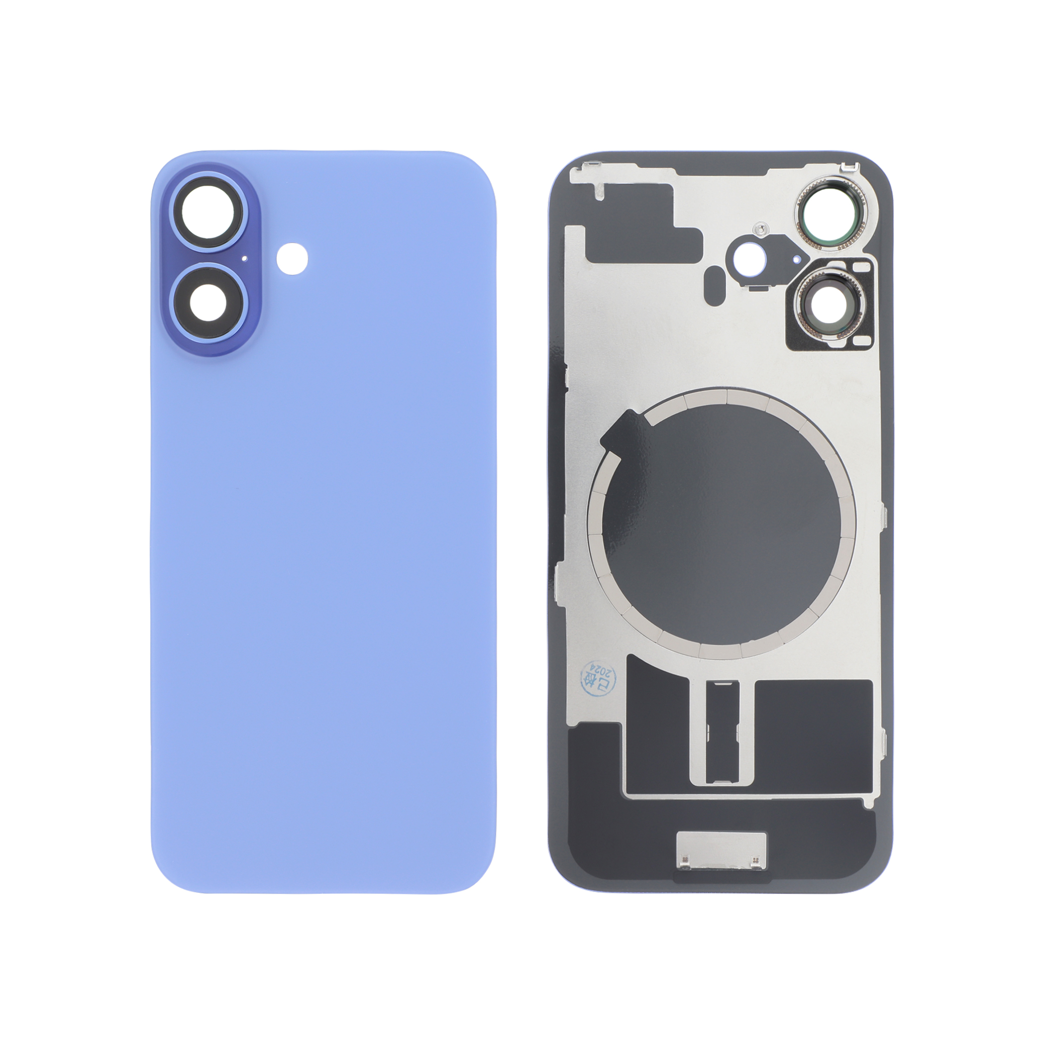 Capac spate Ultramarine cu MagSafe fara logo iPhone 16