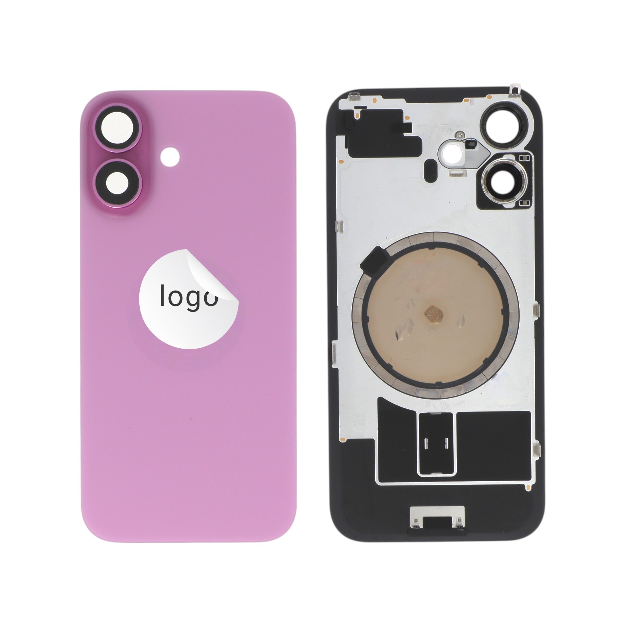 Capac spate Pink iPhone 16 Original Pulled Grade C