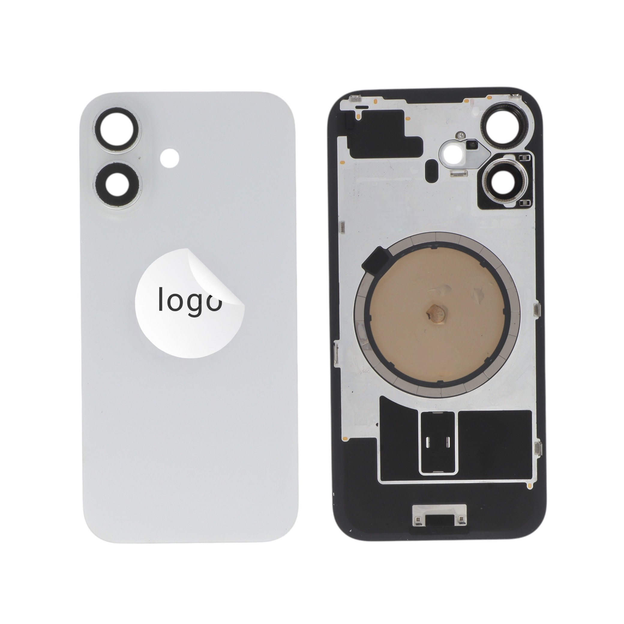 Capac spate White iPhone 16 OEM Pulled Grade B