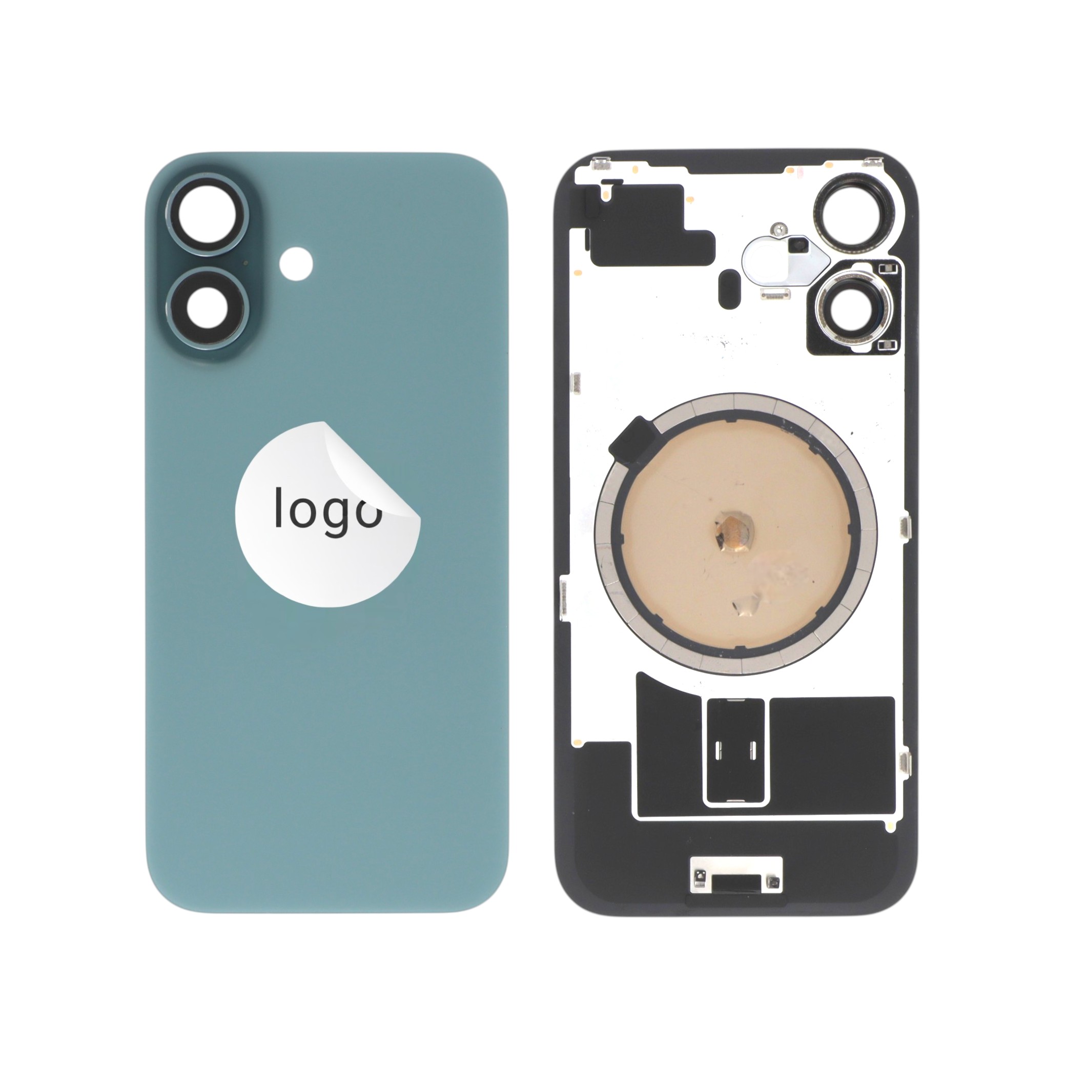 Capac spate Teal iPhone 16 OEM Pulled Grade B