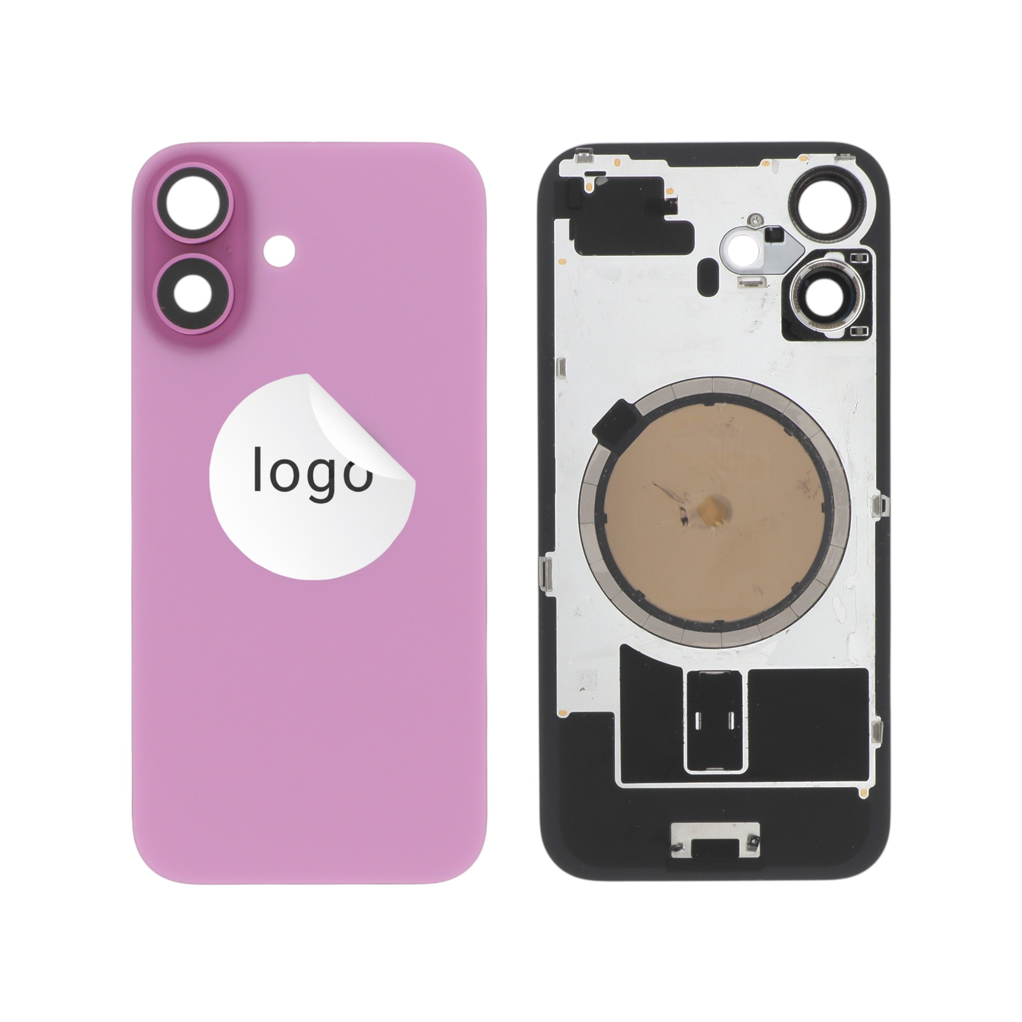 Capac spate Pink iPhone 16 OEM Pulled Grade A