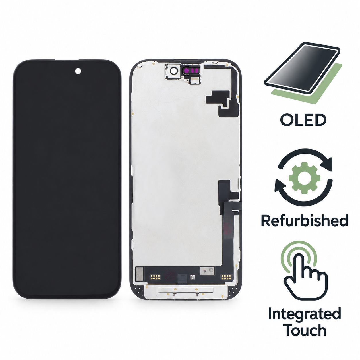 Display OLED original Recondiționat iPhone 16