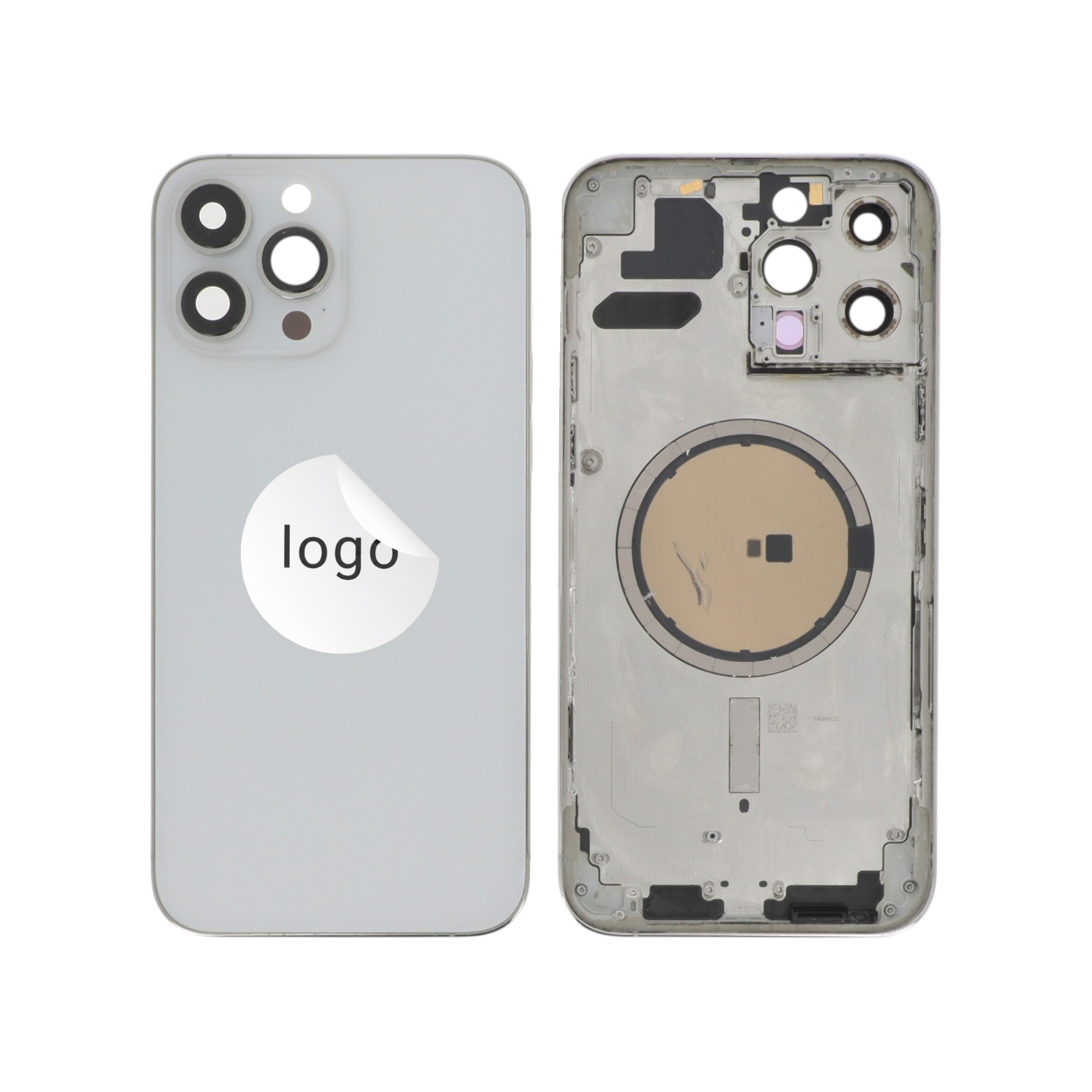 Sticlă capac spate Silver iPhone 13 Pro Max OEM Pulled Grade C