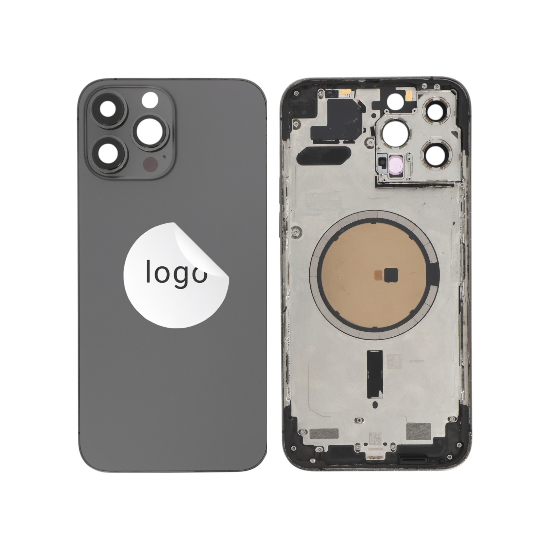 Sticlă capac spate Graphite iPhone 13 Pro Max OEM Pulled Grad B