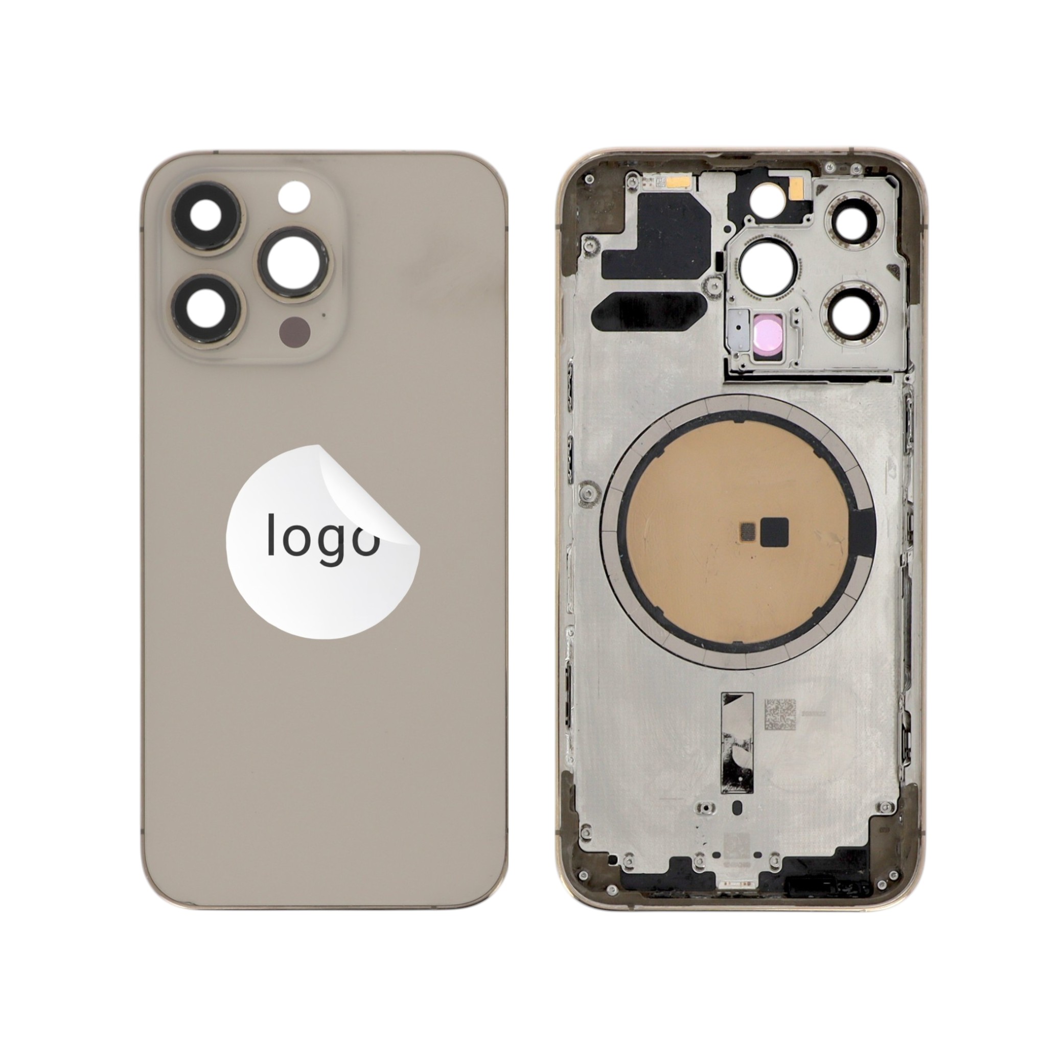 Sticlă capac spate Gold iPhone 13 Pro OEM Pulled Grade C
