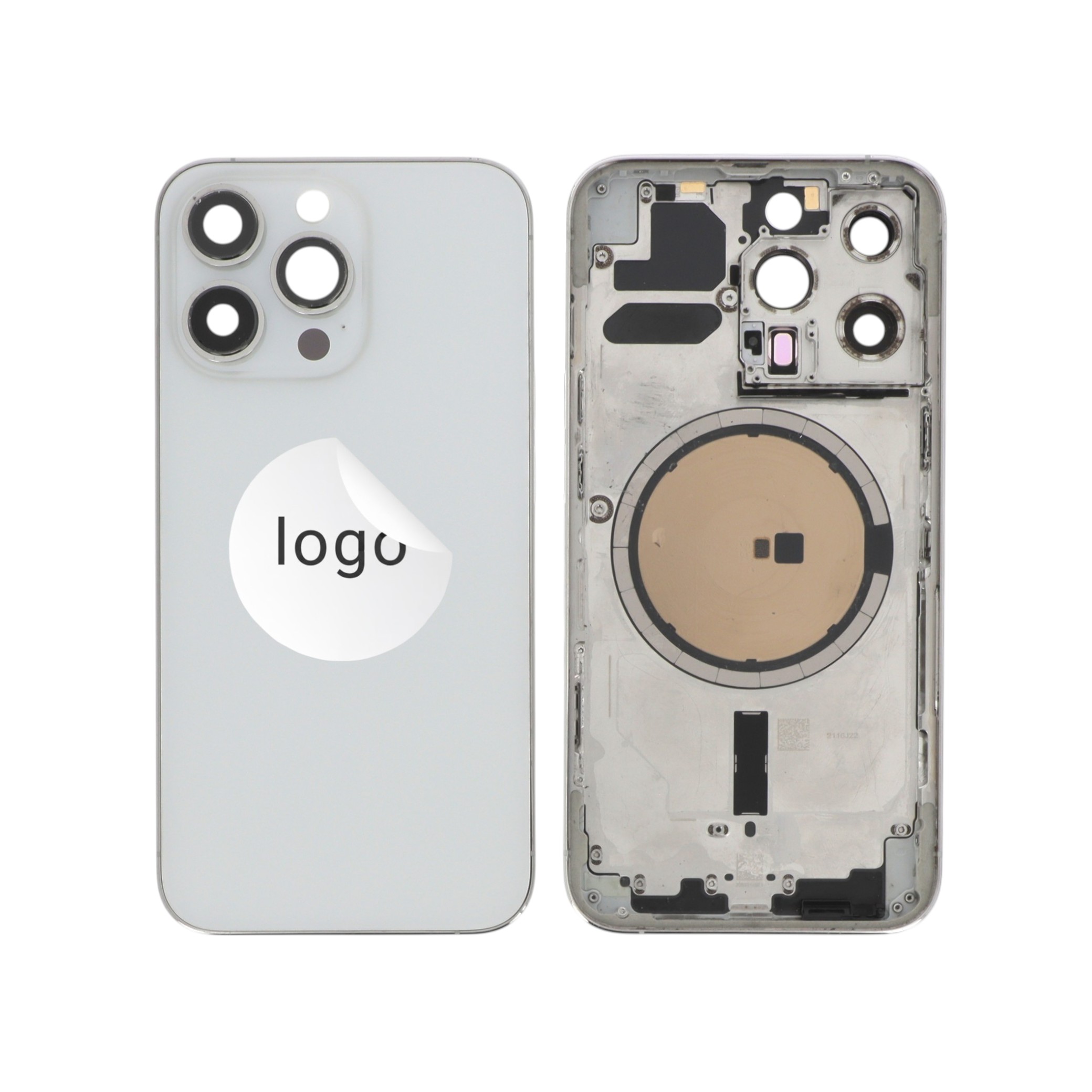 Capac spate Alpine Silver iPhone 13 Pro Original Pulled Grade C