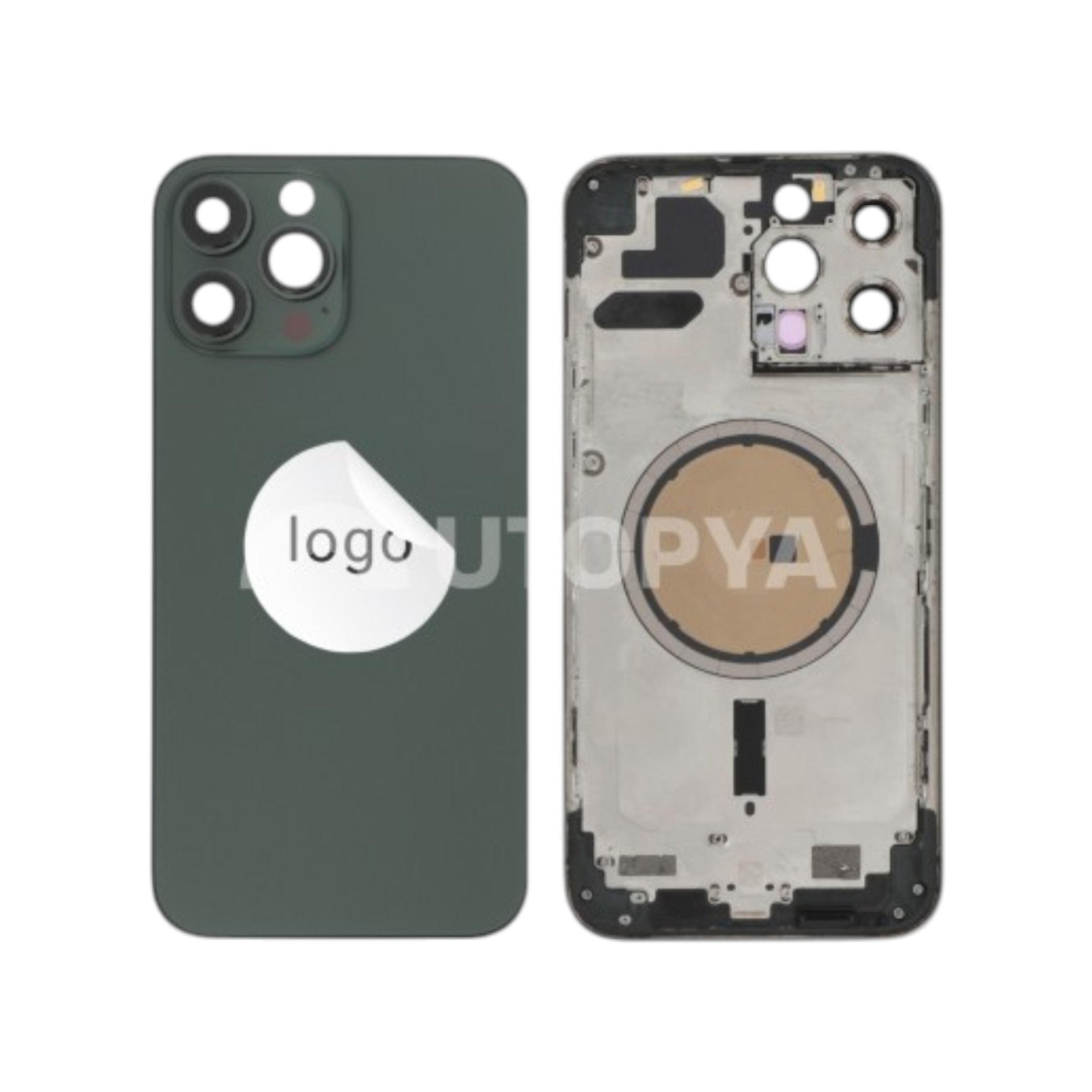 Sticlă capac spate iPhone 13 Pro Alpine Green OEM Pulled Grad A