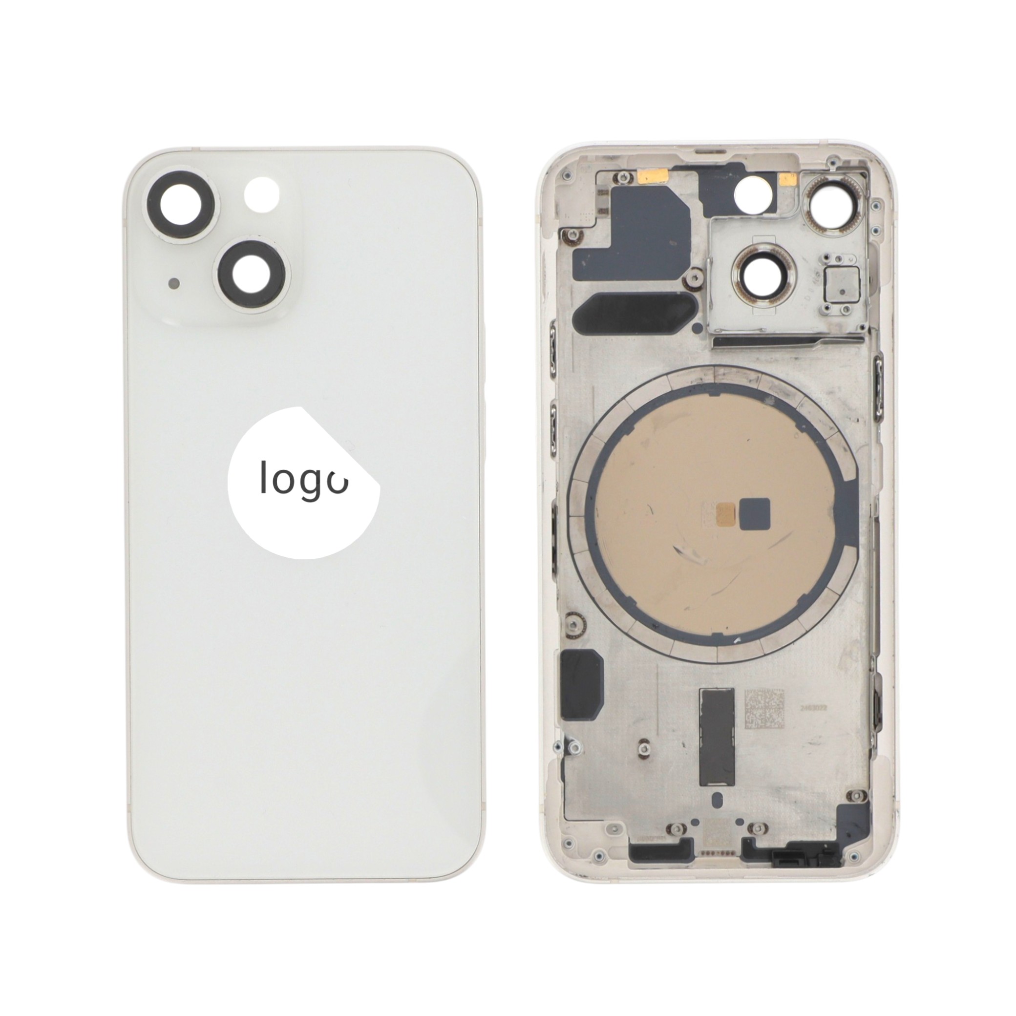 Sticlă capac spate iPhone 13 mini Starlight OEM Pulled A