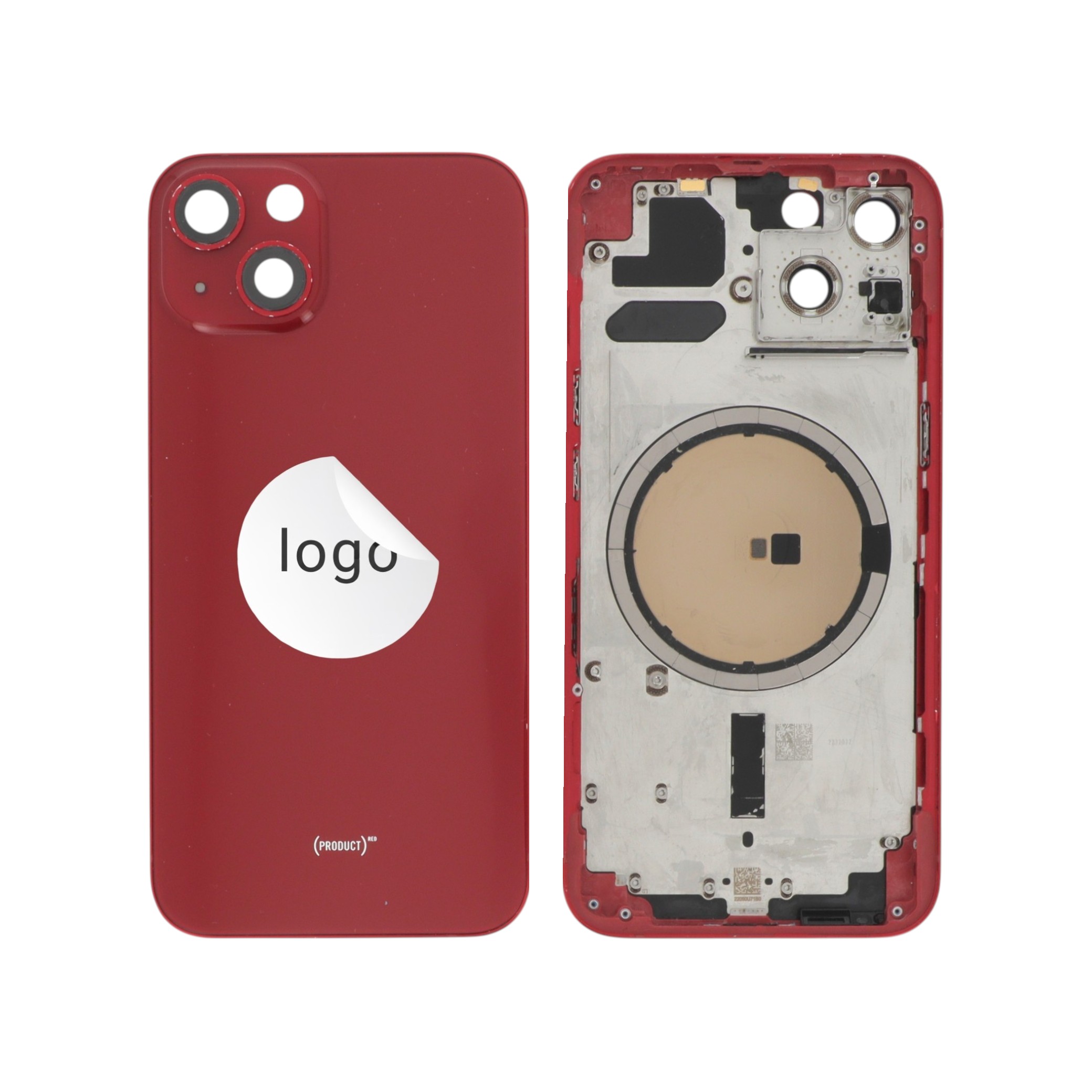 Sticlă capac spate iPhone 13 Red OEM Pulled Grade B
