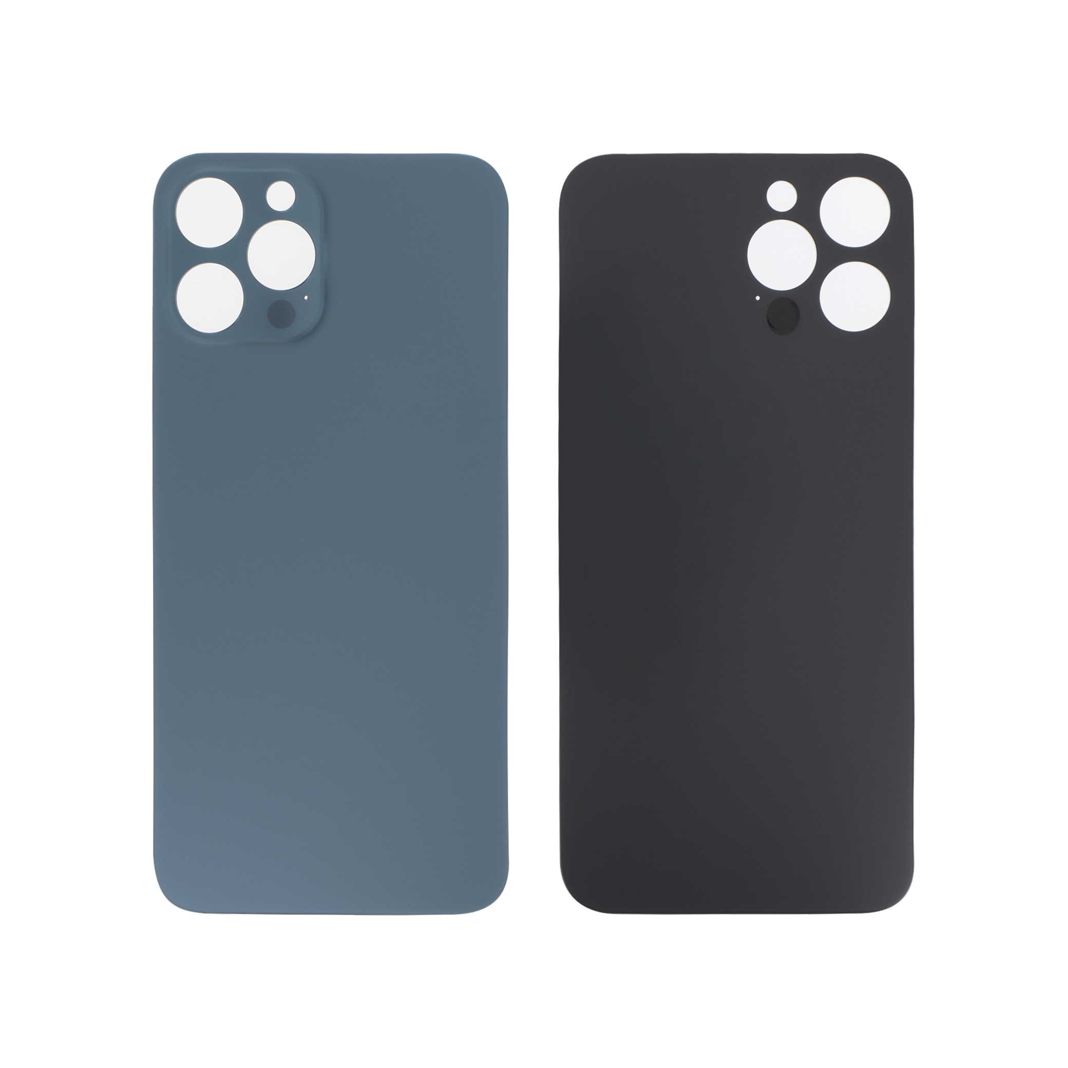 Sticlă capac spate Blue iPhone 12 Pro Max Large Hole fara logo Compatibil