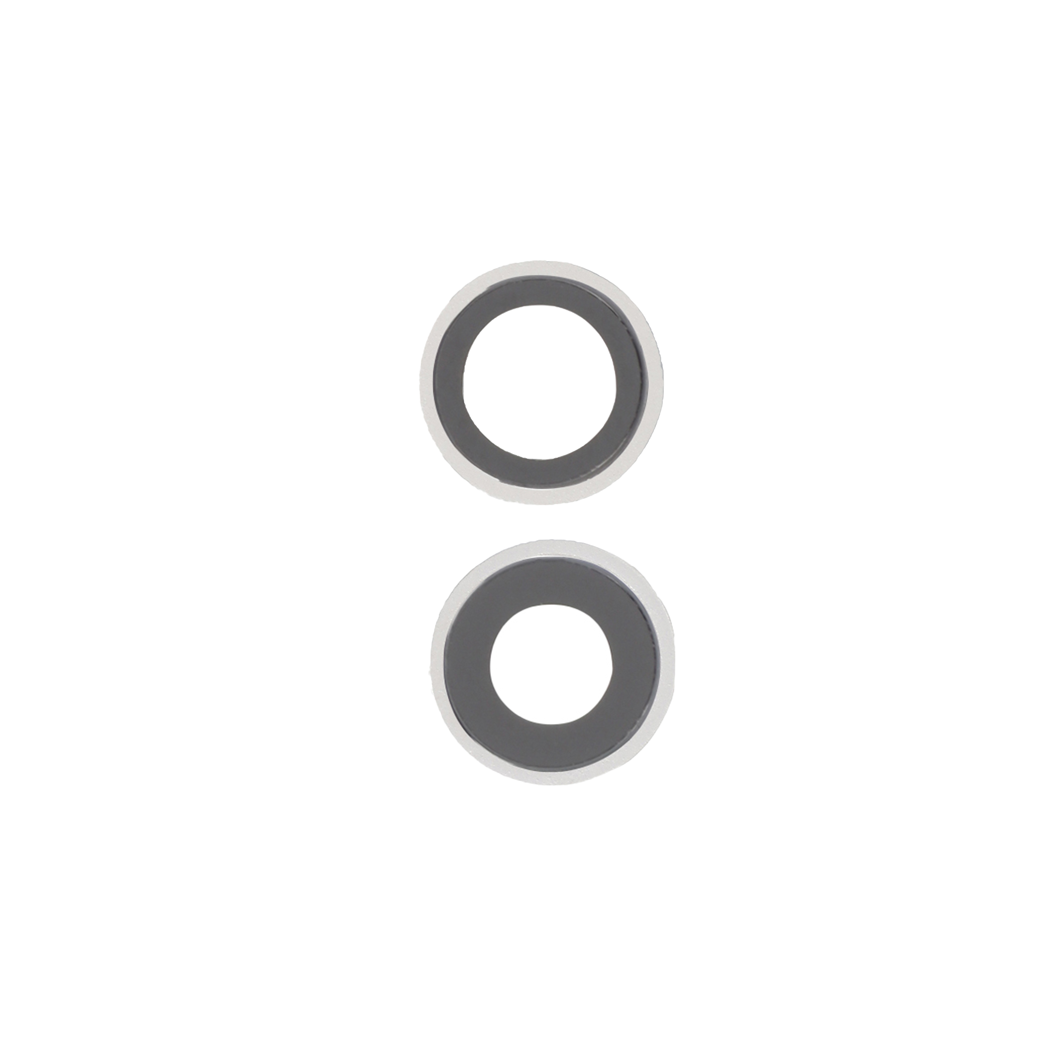 Geam lentilă cameră spate cu ramă iPhone 12 / 12 mini Alb