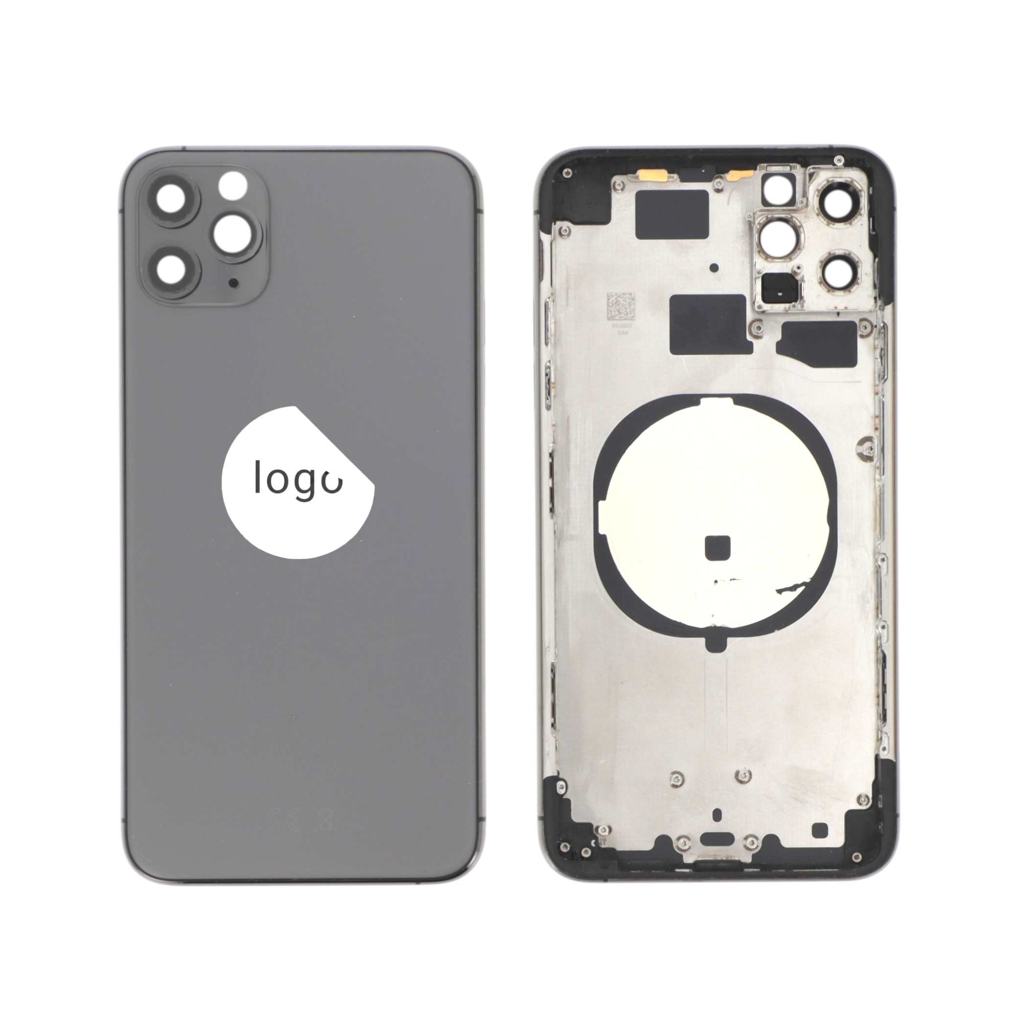 Sticlă capac spate Grey iPhone 11 Pro Max OEM Pulled Grade A