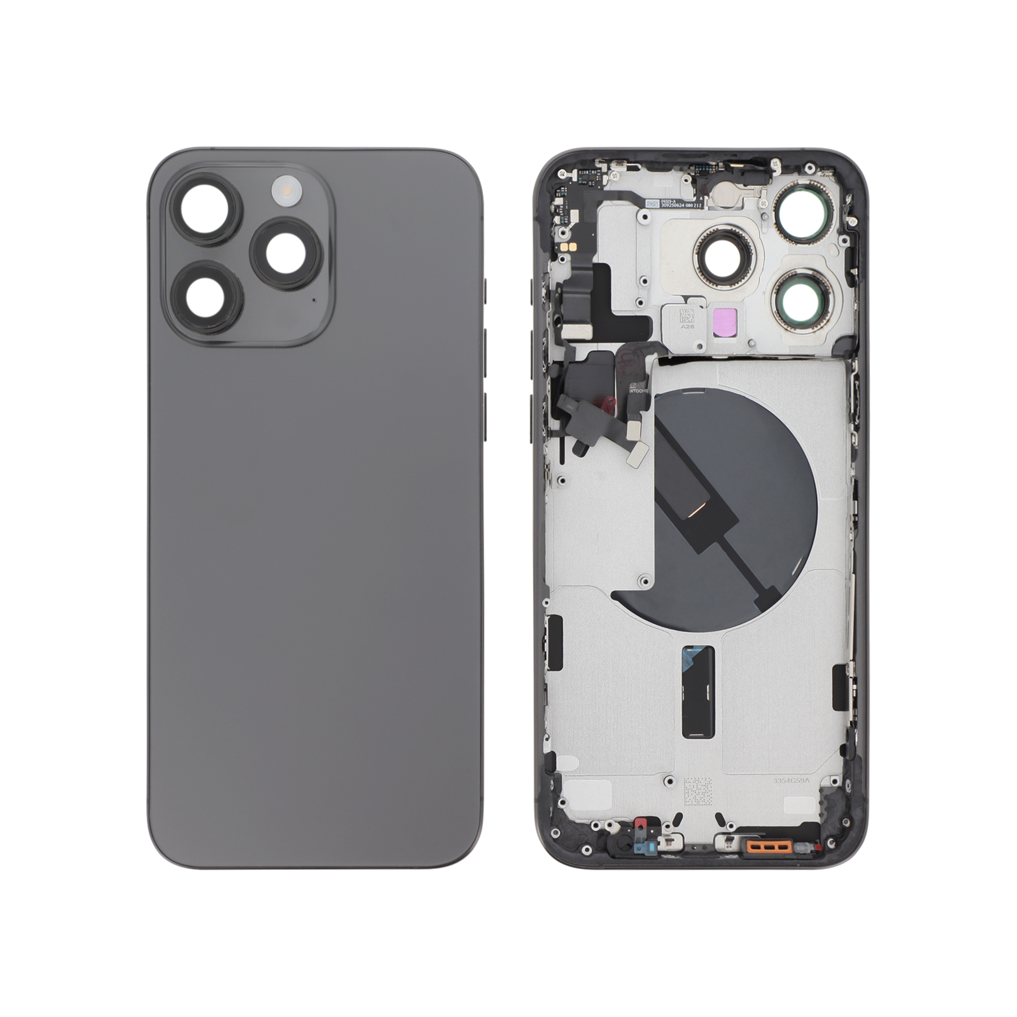 Midframe iPhone 15 Pro Max Black Titanium