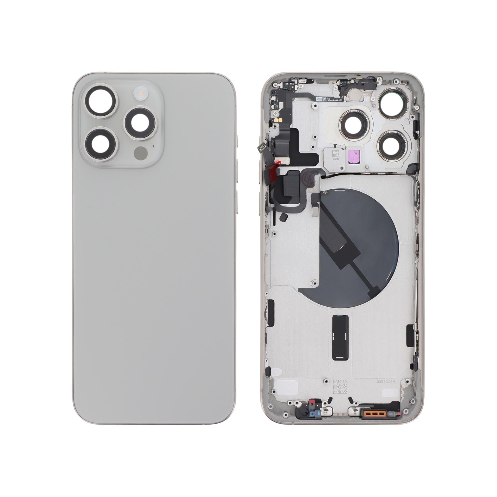 Midframe iPhone 15 Pro Max Natural Titanium OEM