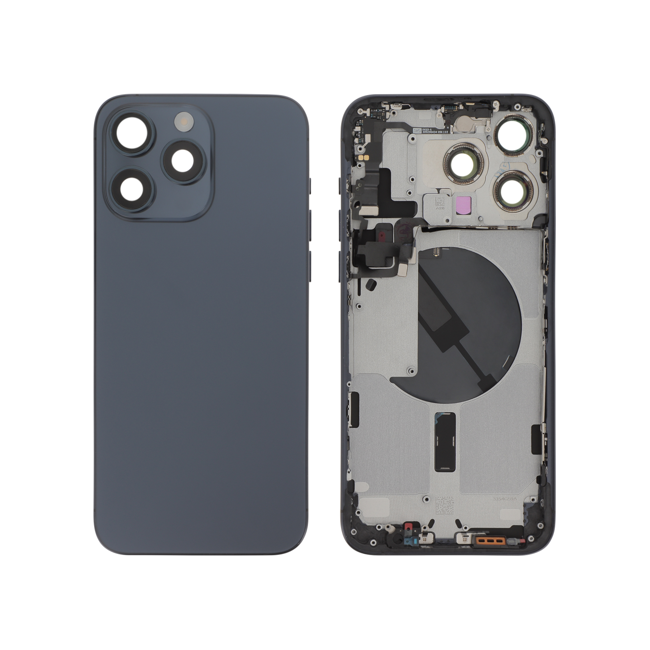 Midframe iPhone 15 Pro Max Blue Titanium Compatibil