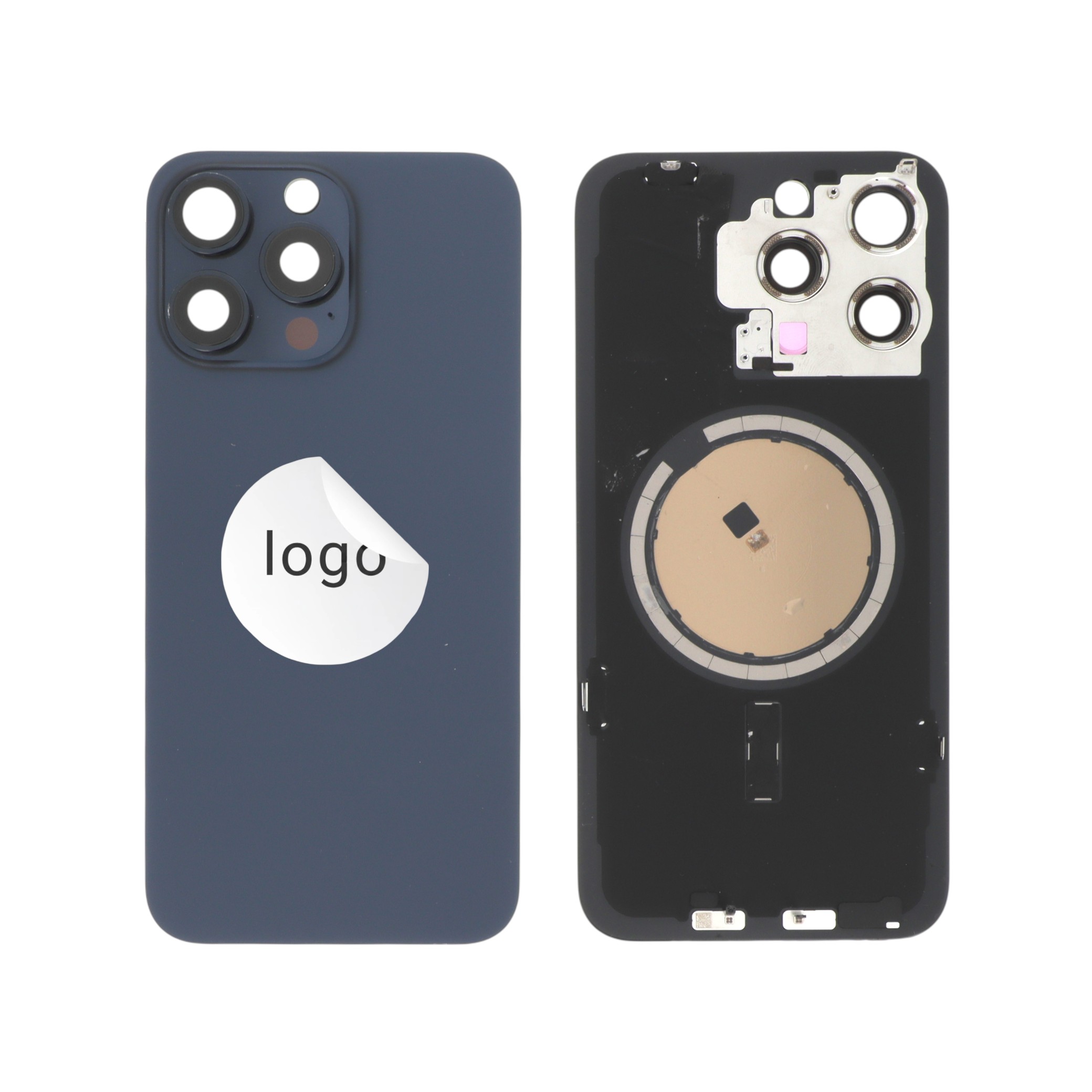 Capac spate Blue iPhone 15 Pro Max OEM Pulled Grade B