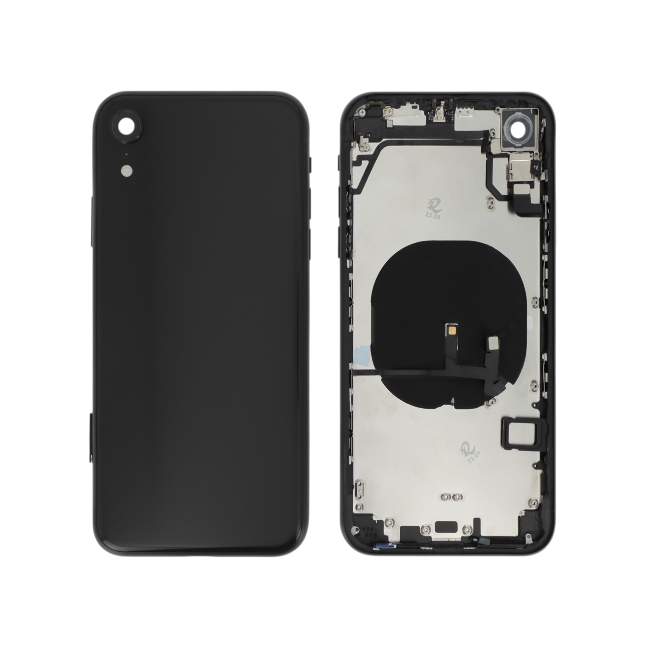 Carcasă completă Full Negru iPhone XR fara logo