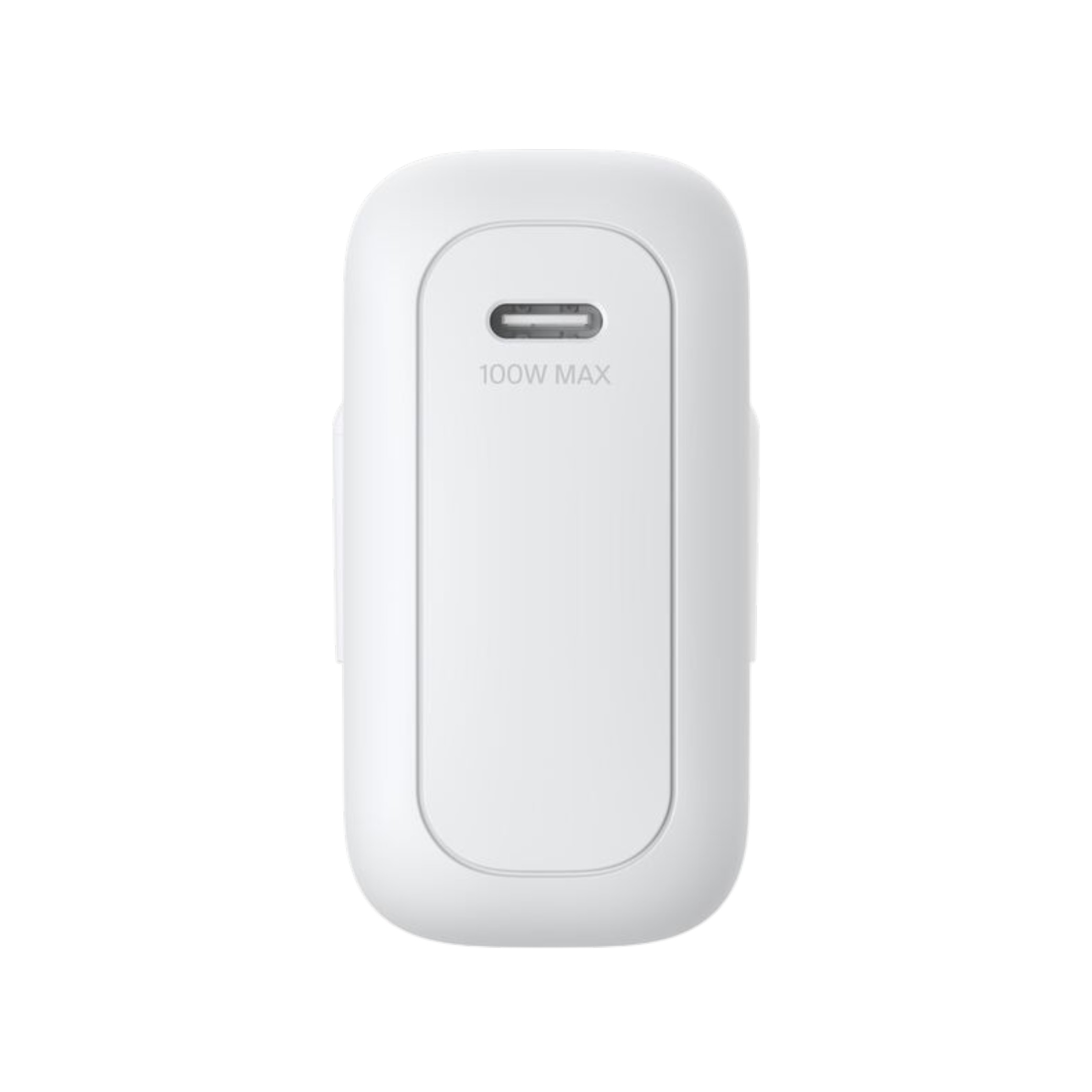Belkin charger USB-C port marked 100 W MAX