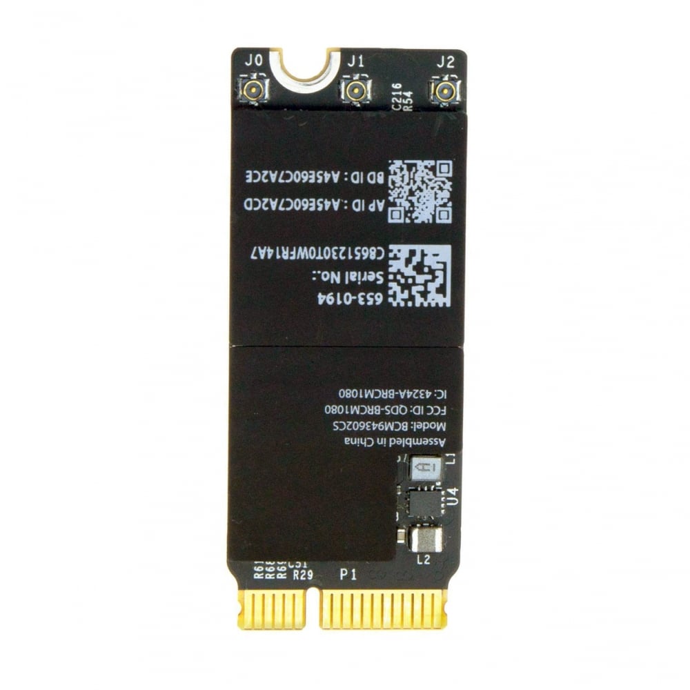 Placă Wireless WiFi MacBook Pro Retina A1502 / A1398 Early 2015