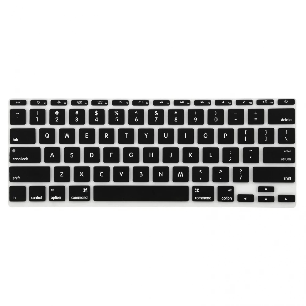 Folie de protectie pentru tastatura MacBook Air A1370 A1465, Negru, Layout US