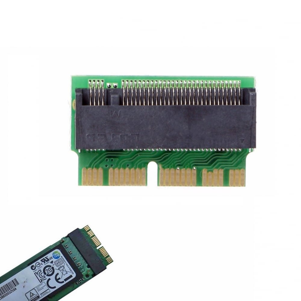 Adaptor SSD M.2 PCIe la 12+16 Pin pentru Macbook Pro Air 2013 2015