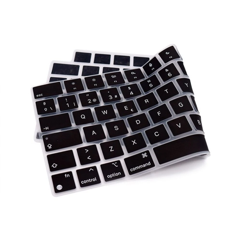 Folie de protectie pentru tastatura MacBook Air 13-inch A1932, Negru, Layout US