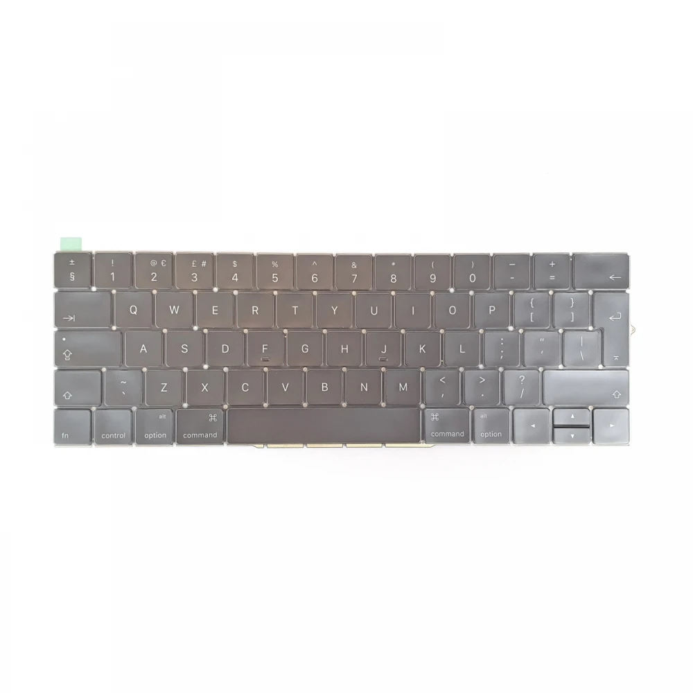 Folie de protectie pentru tastatura MacBook Pro A1706 A1707 A1989 A1990 A2159 2016-2019, Transparenta, Layout UK