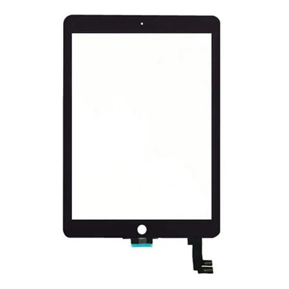 Touchscreen compatibil cu tableta Apple iPad Air 2 (A1566, A1567) - Negru, Fara buton