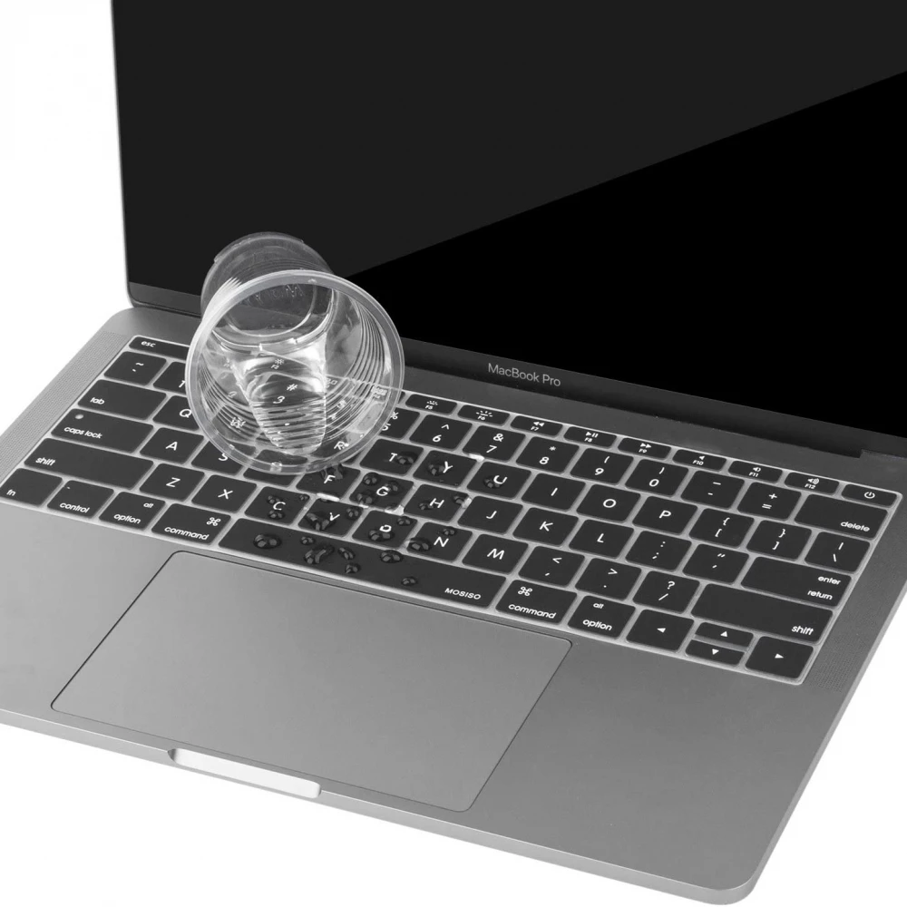 Folie de protectie pentru tastatura MacBook A1534, A1708, Transparenta, Layout UK